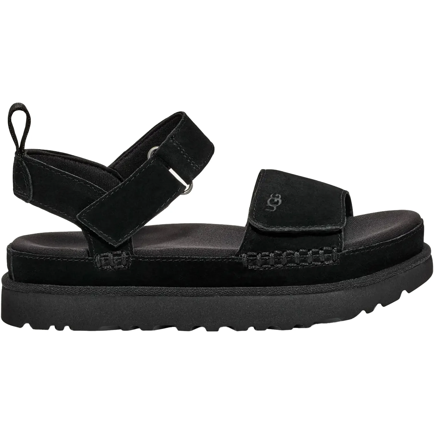 UGG Goldenstar Women's Sandals Black Suede