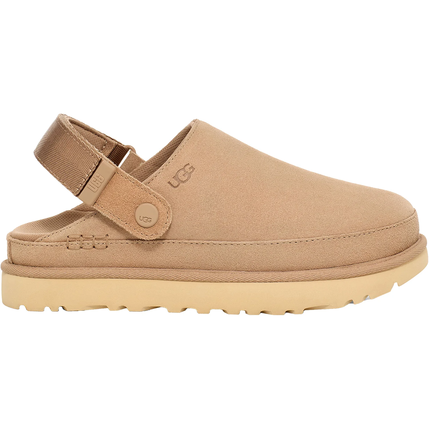 UGG Goldenstar Clog Women's Clogs Sand Suede