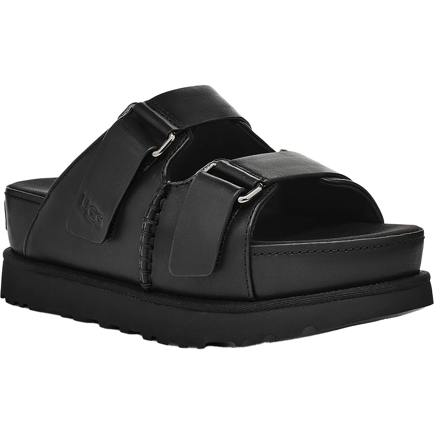 UGG Goldenstar Hi Slide Women's Slide Sandals Black - Image 5
