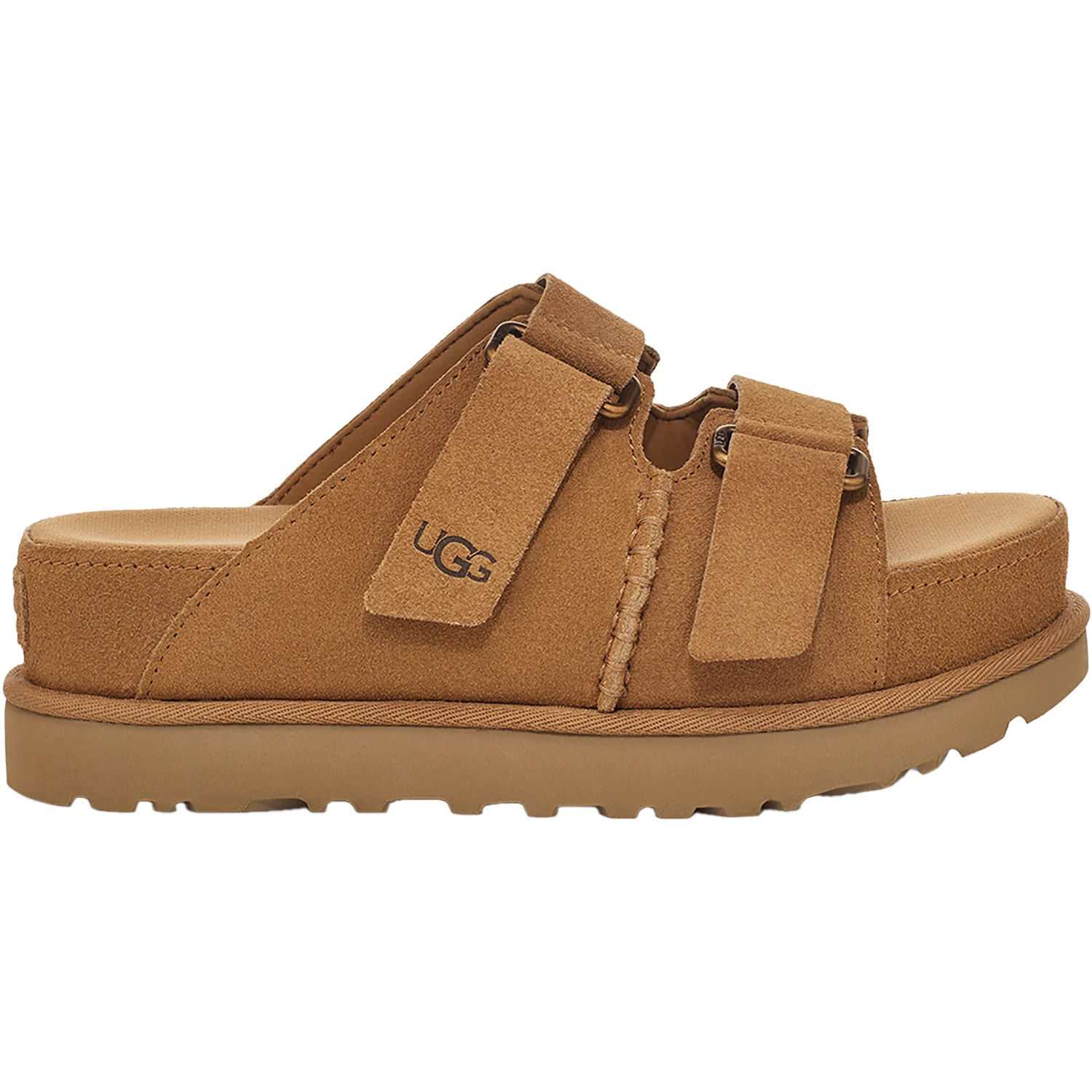 UGG Goldenstar Hi Slide Women's Slide Sandals Chestnut