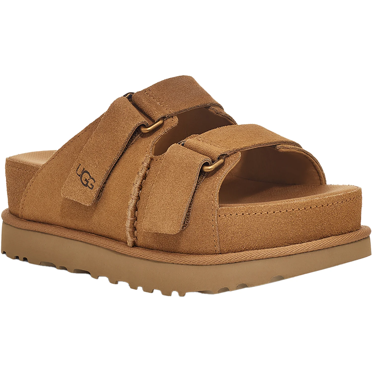 UGG Goldenstar Hi Slide Women's Slide Sandals Chestnut - Image 5
