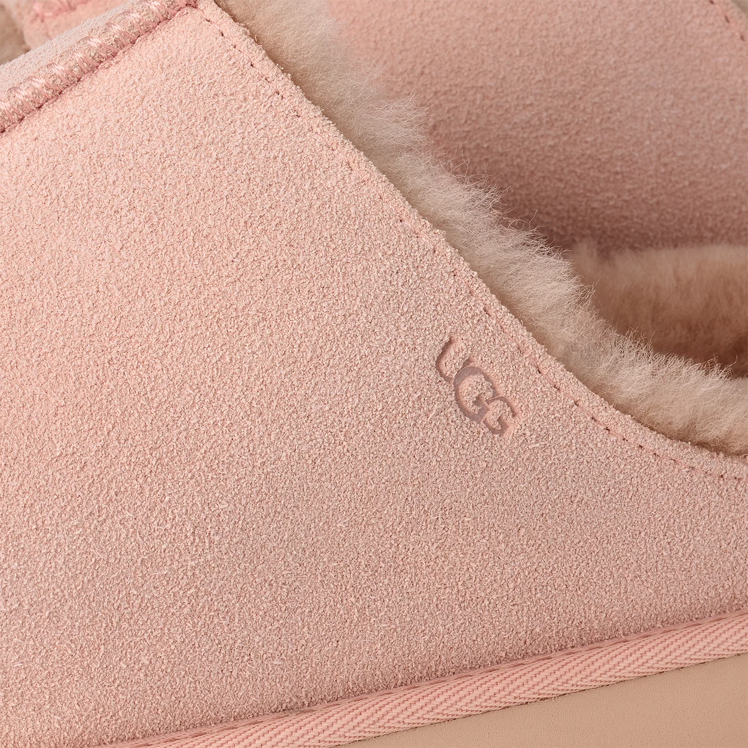 UGG Greenport Slide Women's Slippers Beige Blush - Image 5