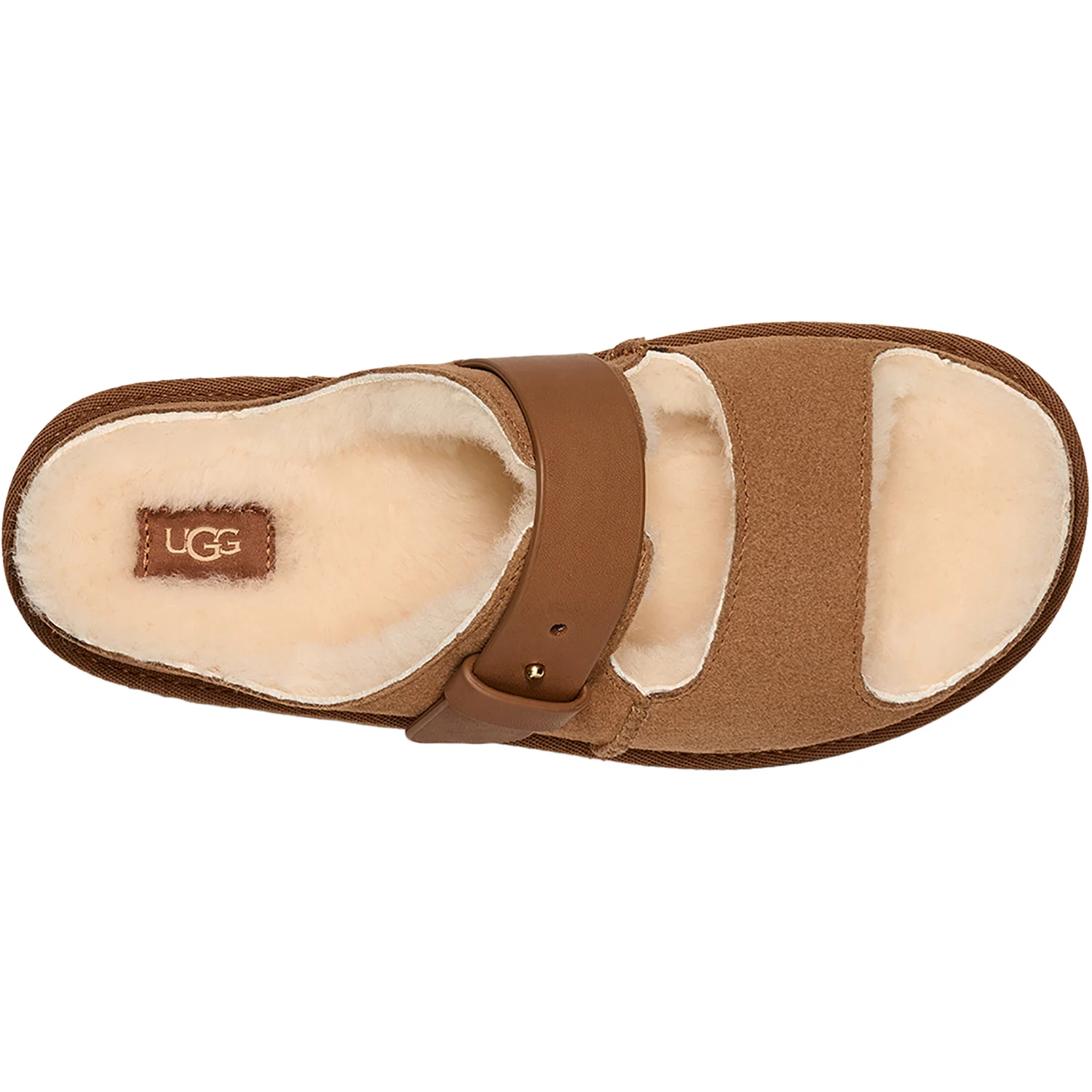 UGG Greenport Strap Slide Women's Slippers Chestnut - Image 2