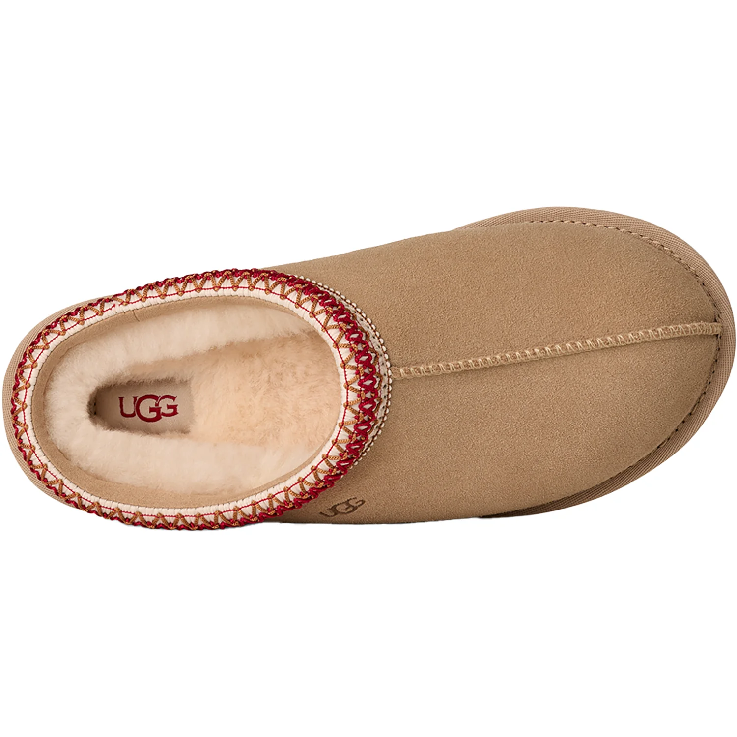 UGG Tasman II Women's Slippers Sand/Dark Cherry - Image 2