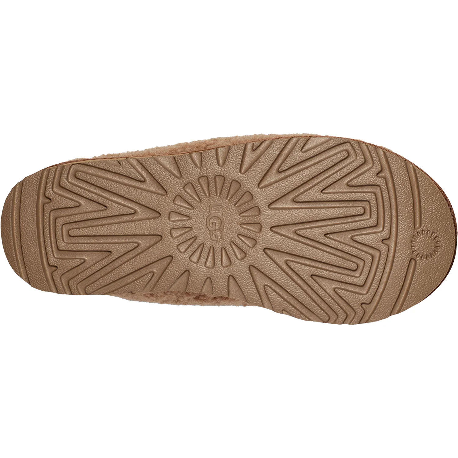 UGG Tasman Maxi Curly Women's Slippers Chestnut Suede - Image 4