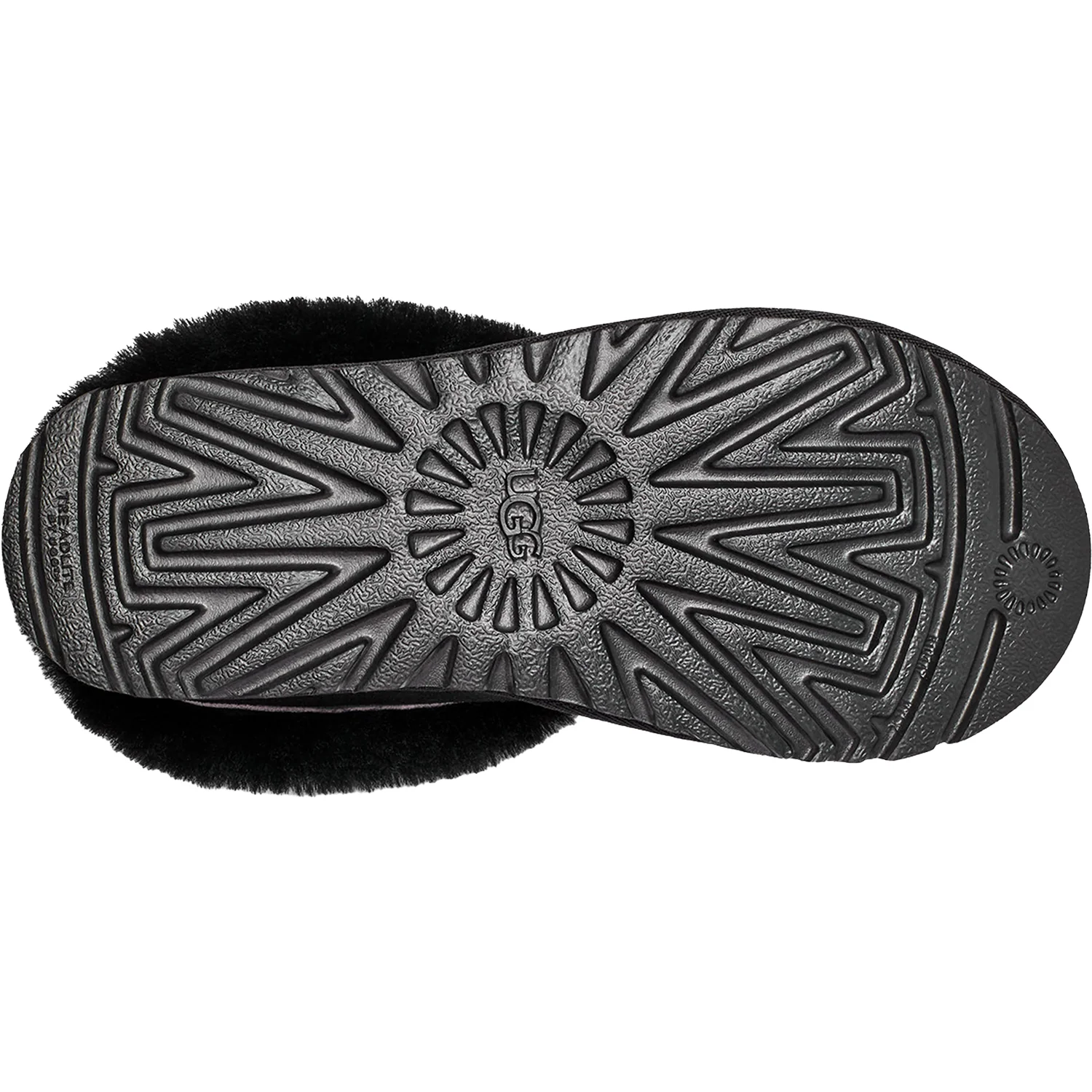 UGG Tazzette Women's Slippers Black Suede - Image 4