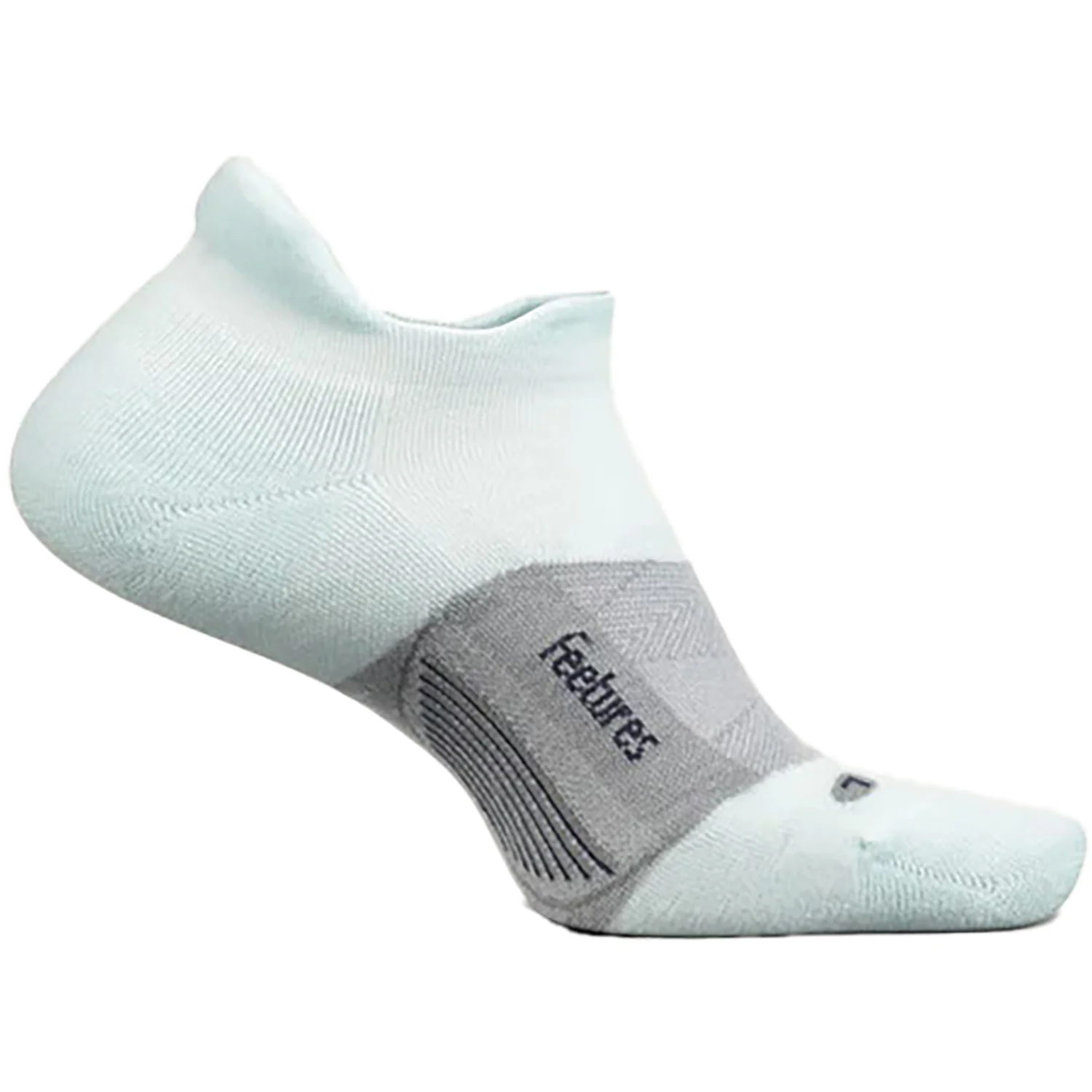 Feetures Merino 10 Max Cushion No Show Tab Socks Unisex Athletic Shoes Socks Wild Mint