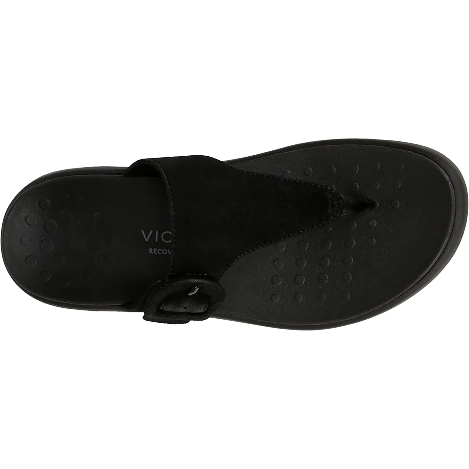 Vionic Activate RX Women's Recovery Sandals Black Suede - Image 2