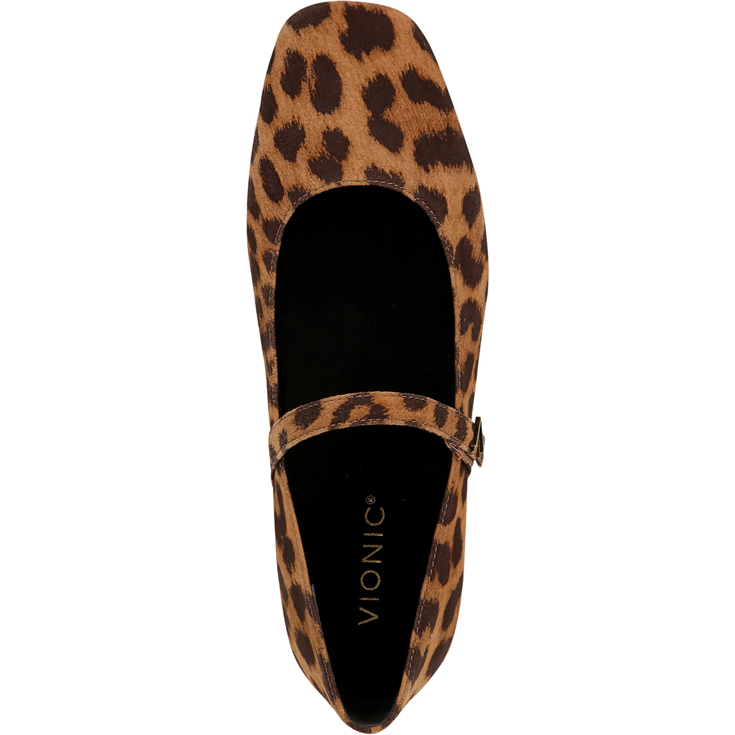 Vionic Alameda Women's Mary Jane Traditional Tan Leopard - Image 2