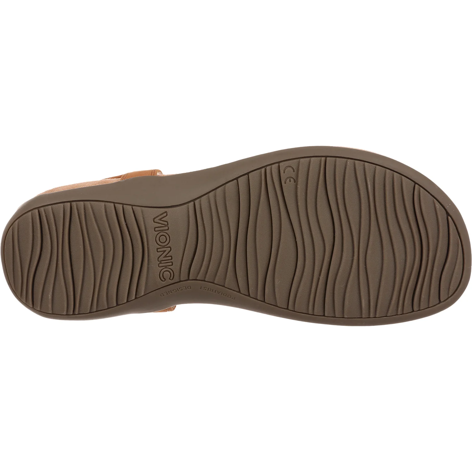 Vionic Brea Women's Thong Sandals Camel - Image 4