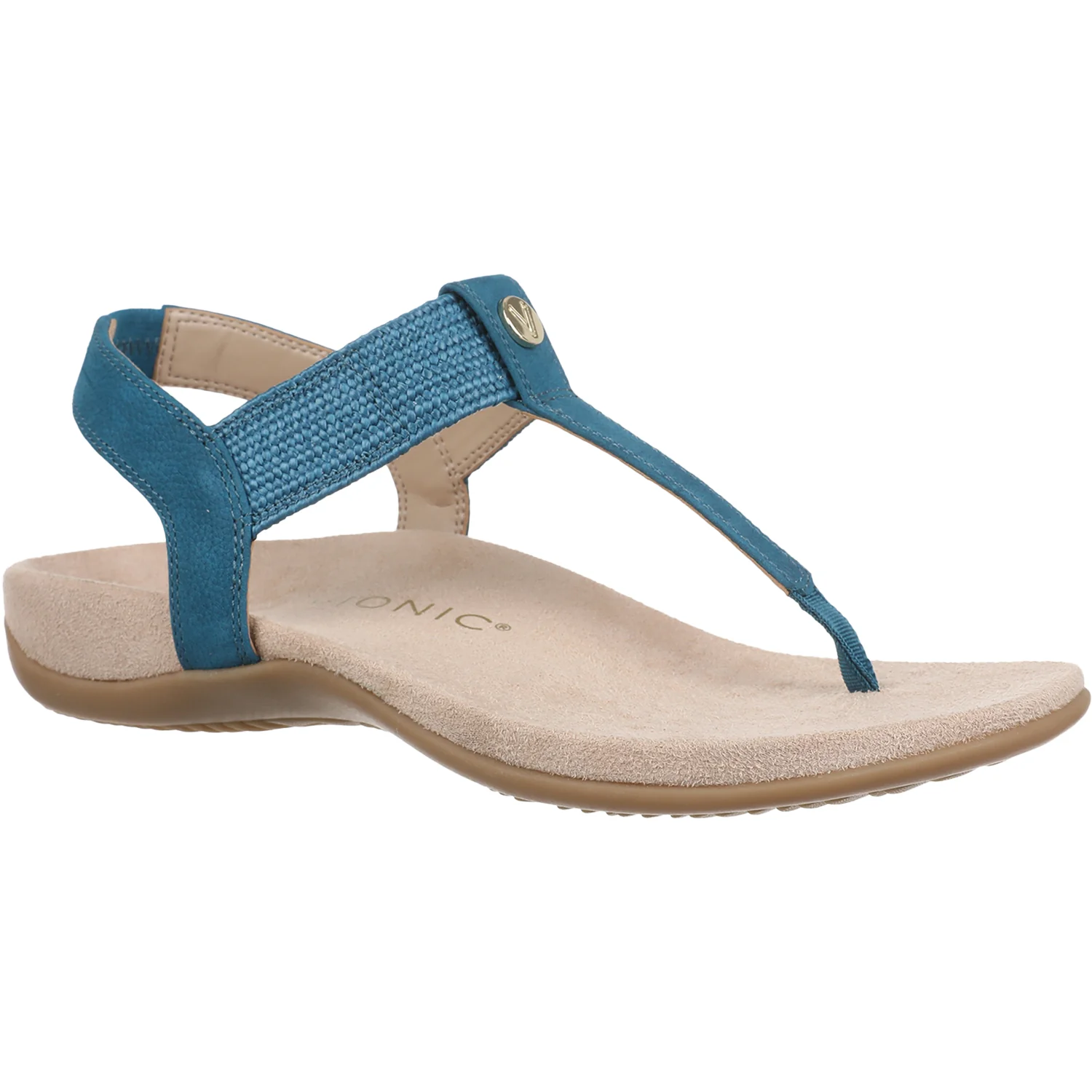 Vionic Brea Women's Sandals Thong Sandals Celestial Teal