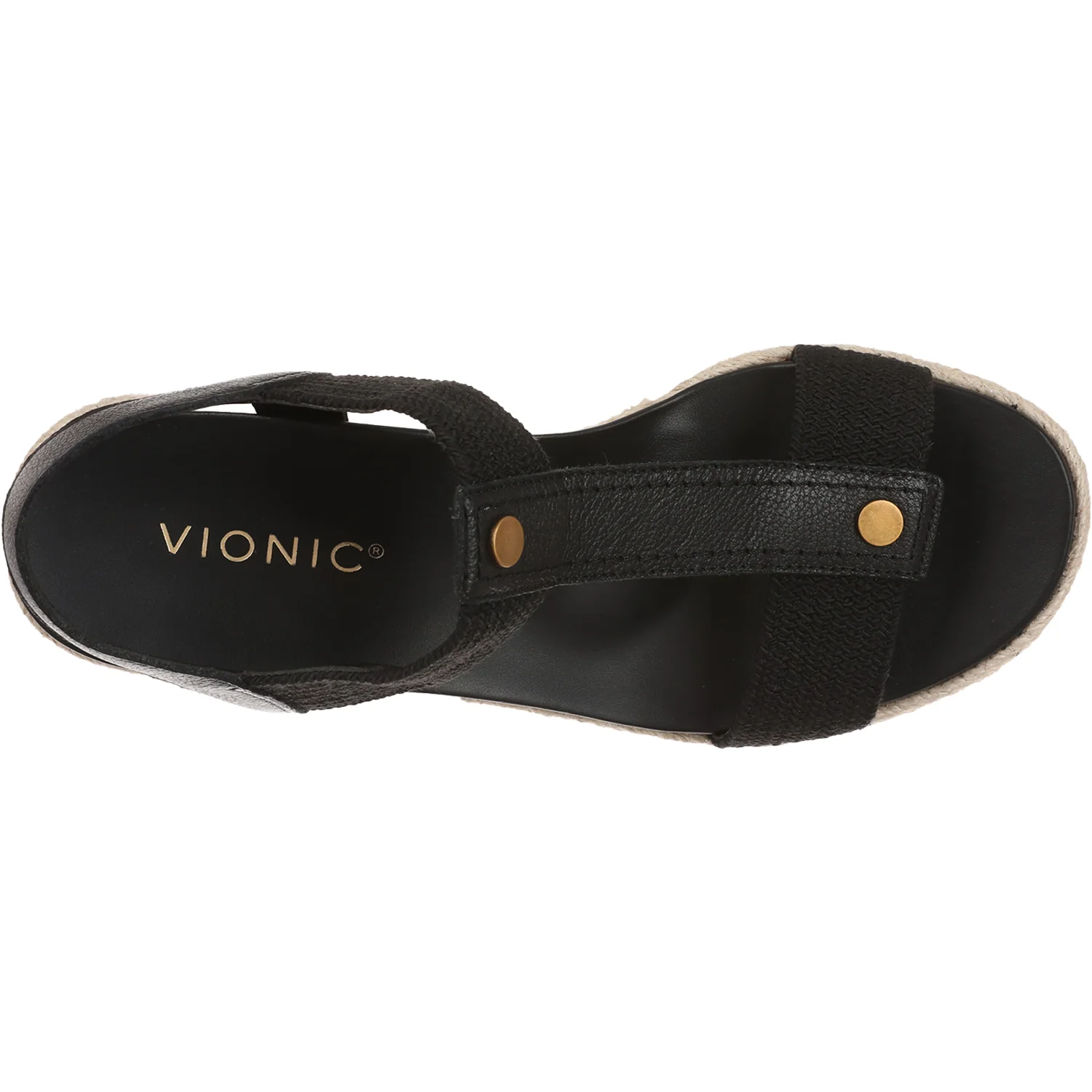 Vionic Calera Wedge Women's Wedge Sandals Black - Image 2