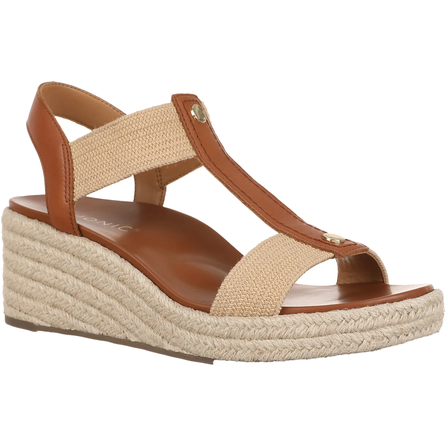 Vionic Calera Wedge Women's Wedge Sandals Camel - Image 5