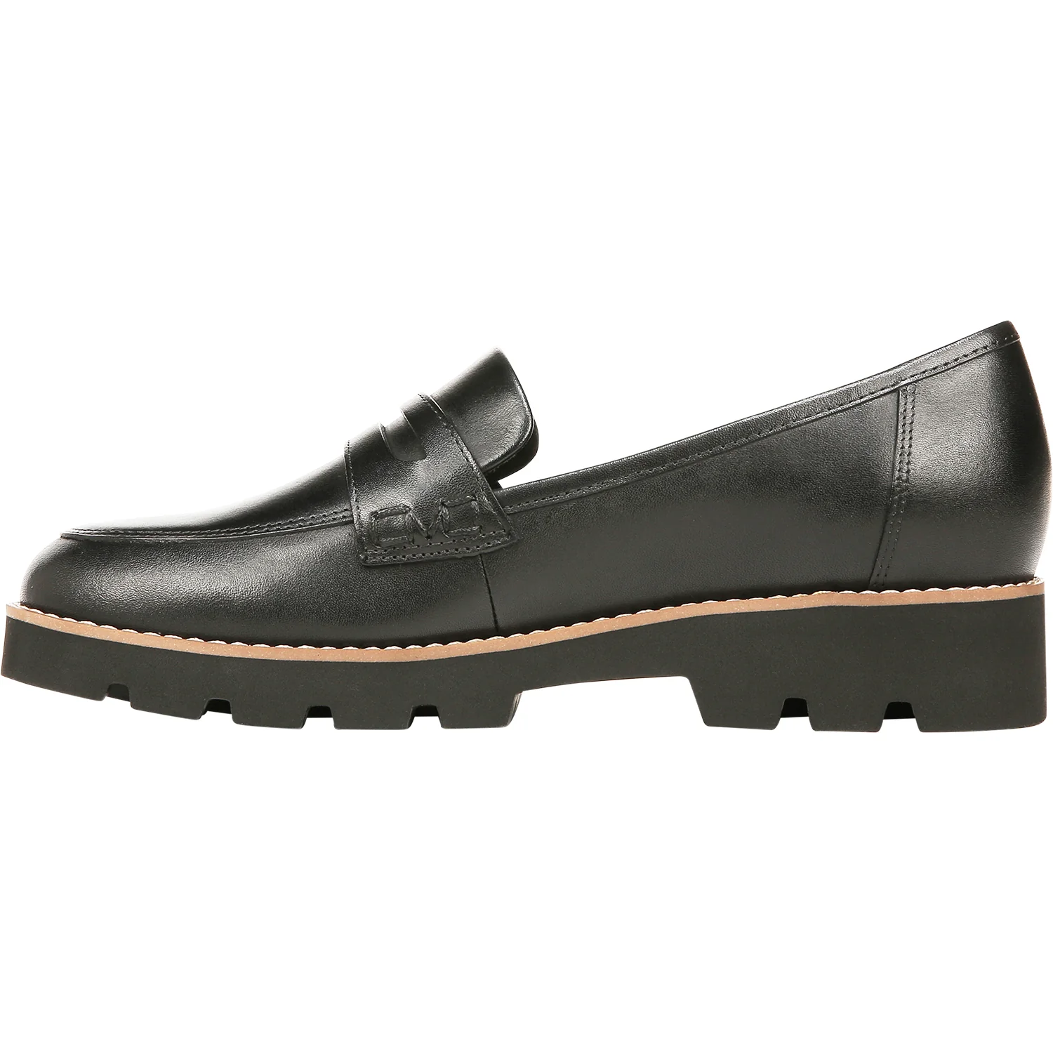 Vionic Cheryl II Women's Loafers Black Leather - Image 3