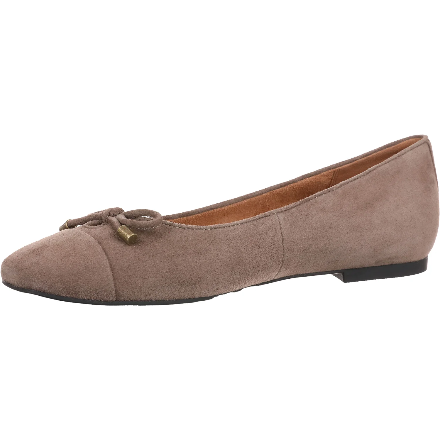 Vionic Women's Slip On Flats Driftwood Suede - Image 4