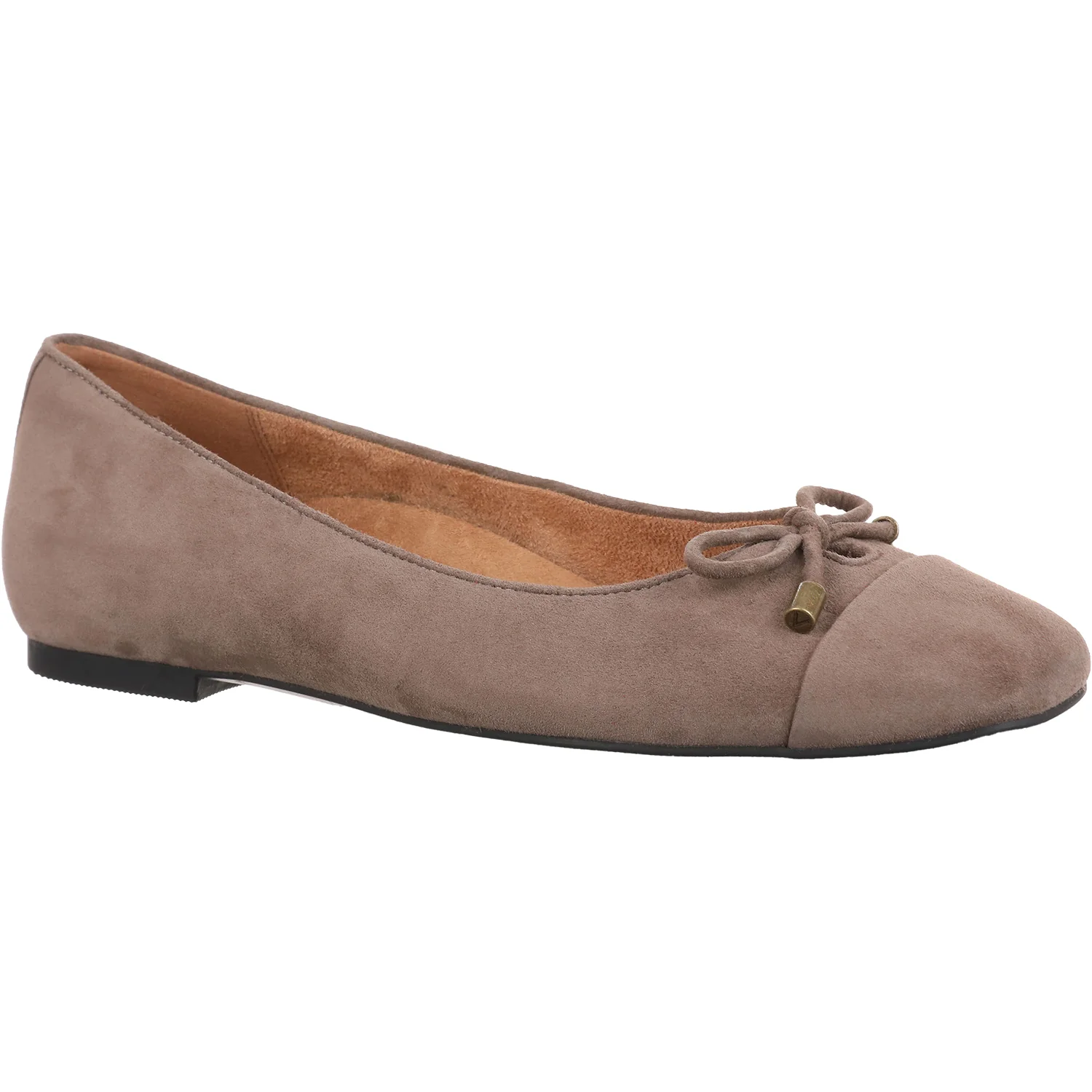 Vionic Women's Slip On Flats Driftwood Suede - Image 6