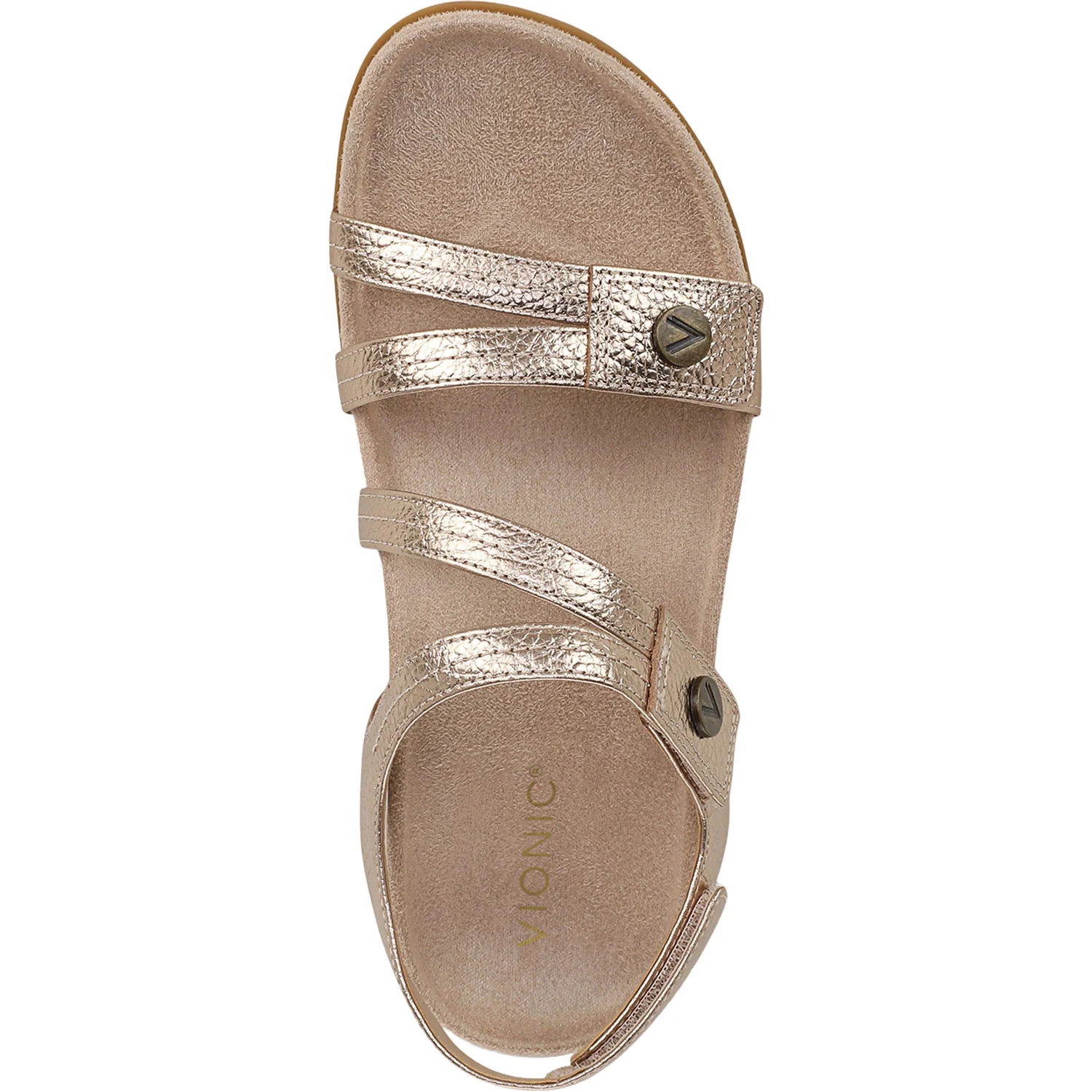 Vionic Essie Women's Sandals Bronze Leather - Image 2