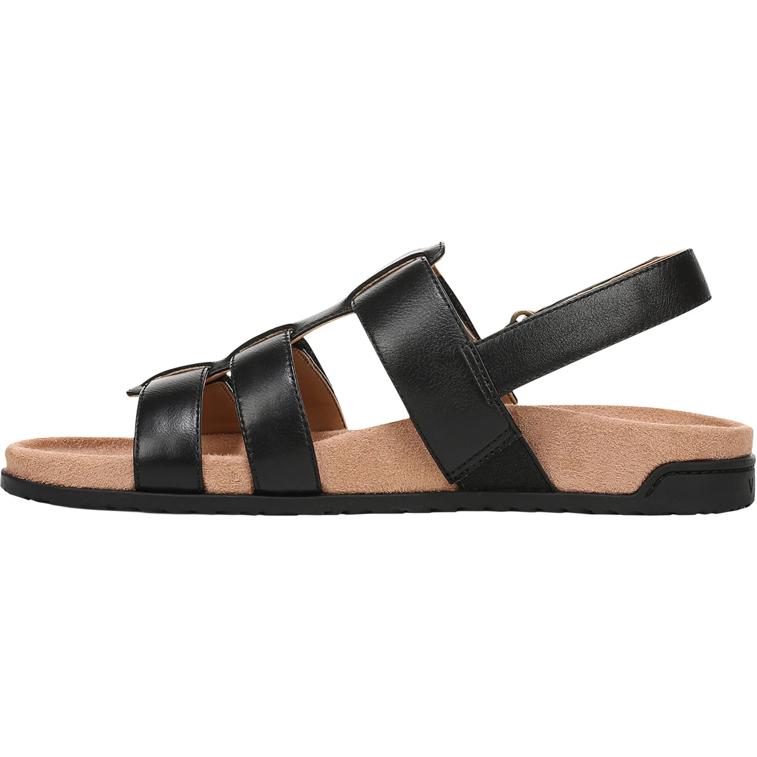 Vionic Eureka Women's Sandals Black Leather - Image 3