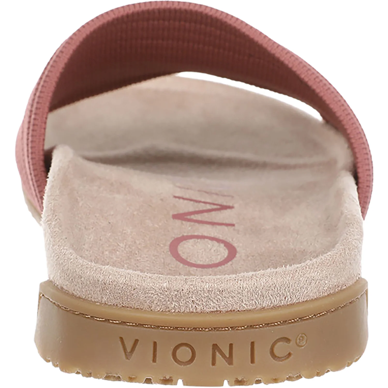 Vionic Evie Knit Women's Slide Sandals Withered Rose - Image 5