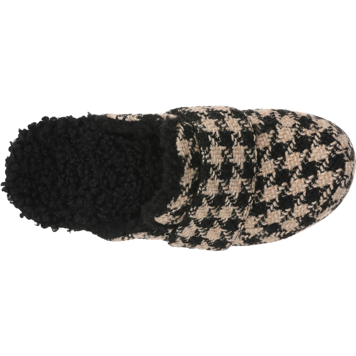 Vionic Gemma II Women's Slippers Black/Cream Houndstooth - Image 2