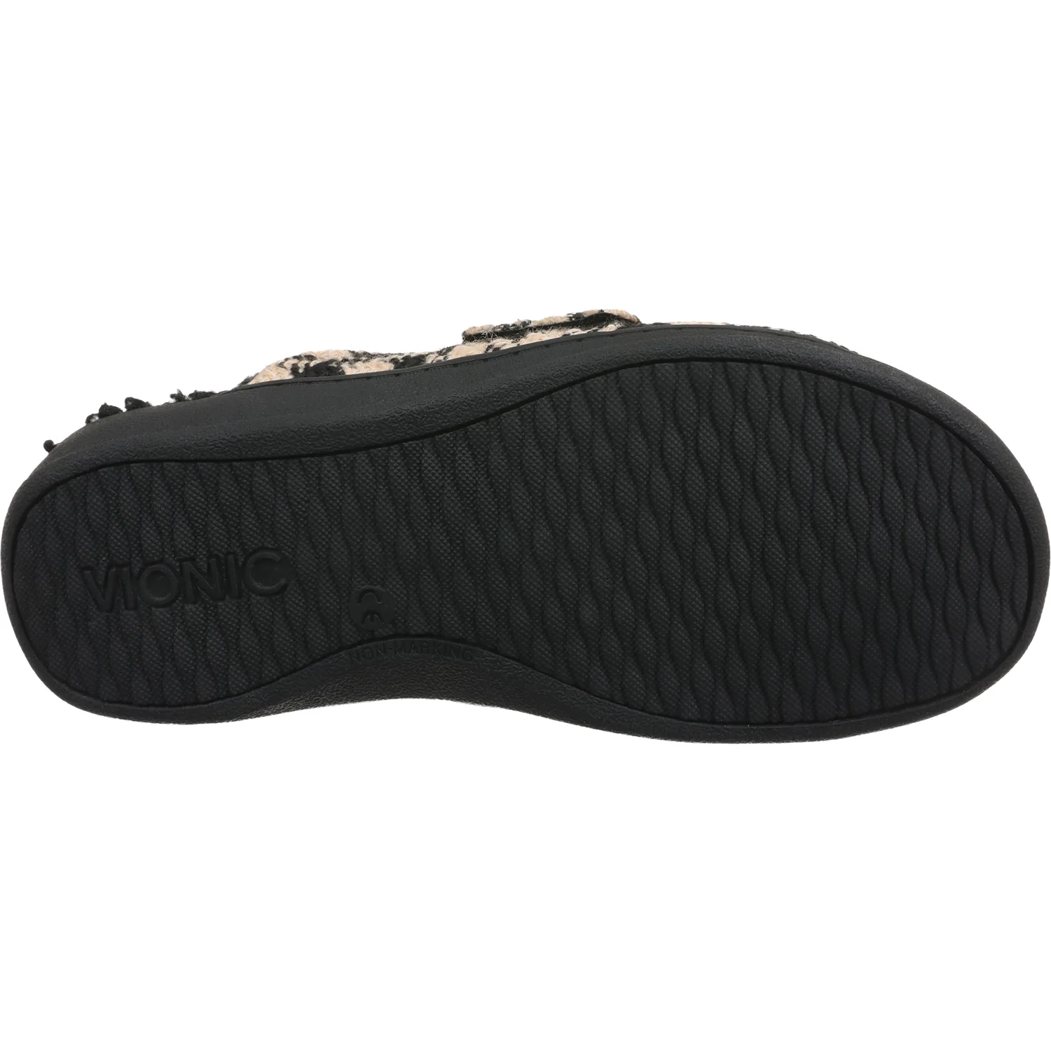 Vionic Gemma II Women's Slippers Black/Cream Houndstooth - Image 4