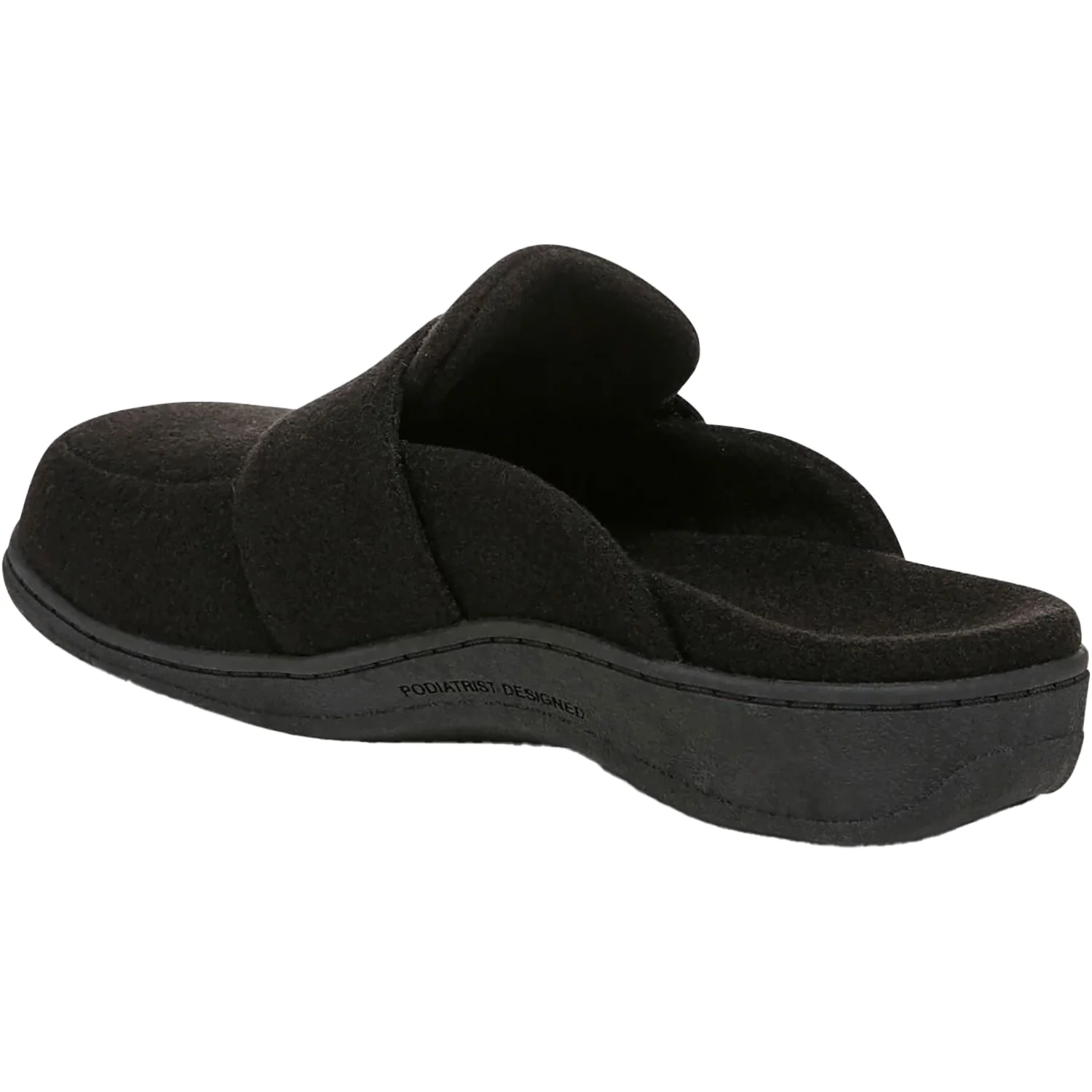 Vionic Gemma II Women's Slippers Black Flannel - Image 3
