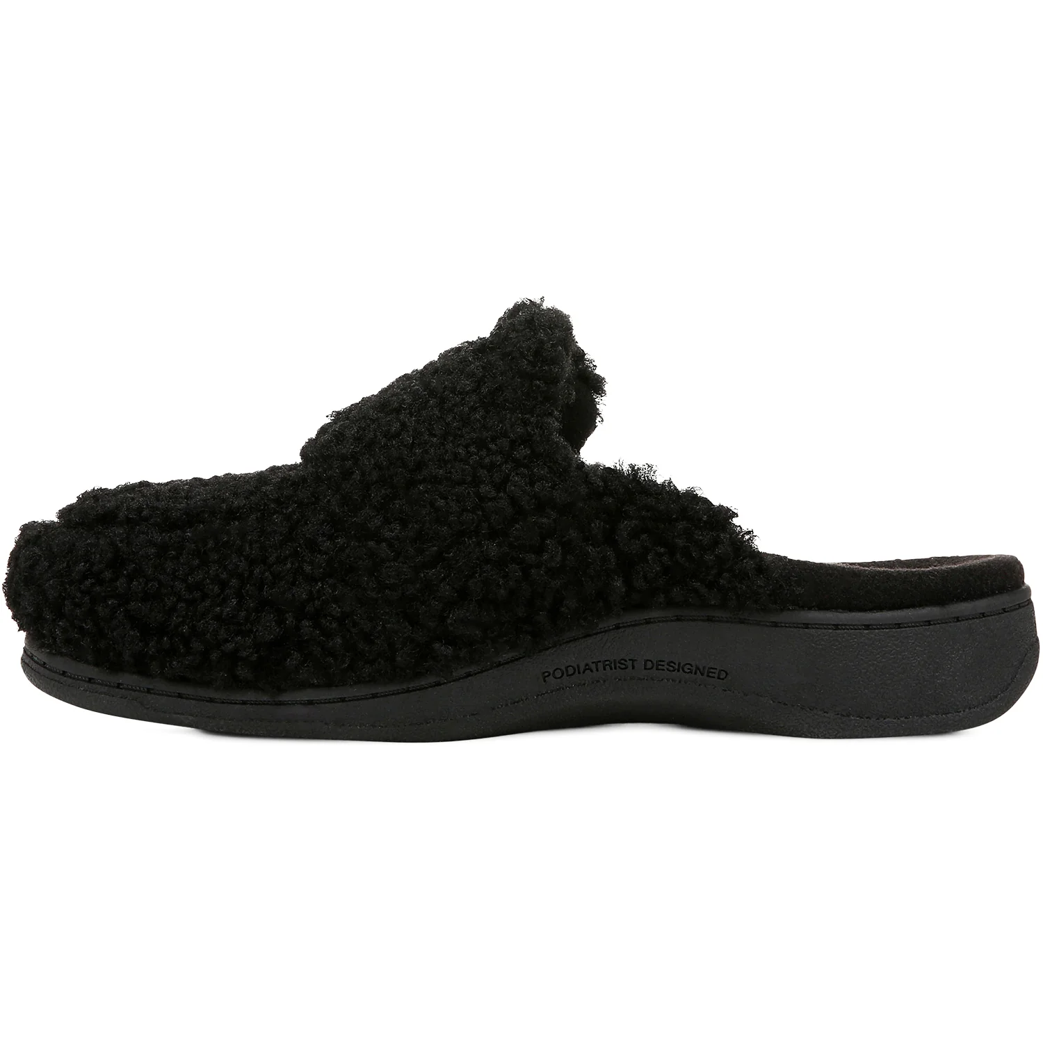 Vionic Gemma II Women's Slippers Black Shearling - Image 3