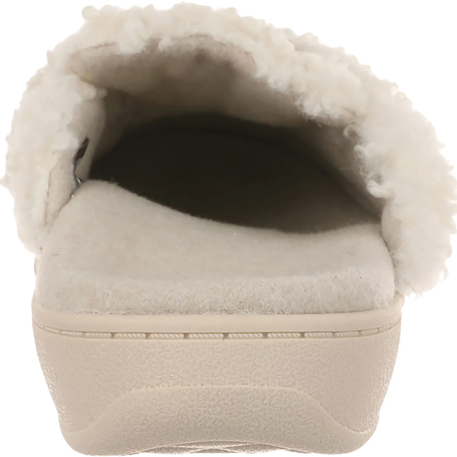 Vionic Gemma II Women's Open Back Slippers Cream Shearling - Image 5