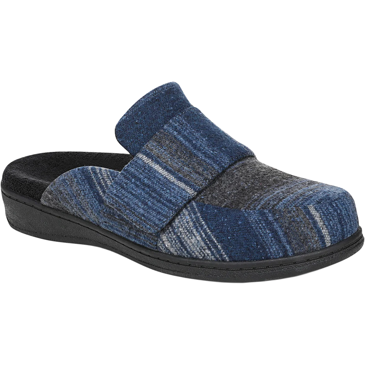Vionic Gemma II Women's Open Back Slippers Dark Denim Multi - Image 5