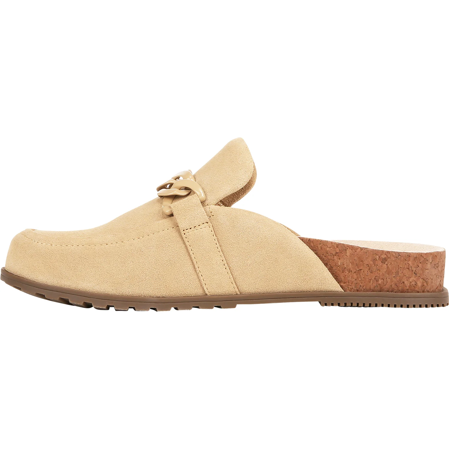 Vionic Georgie Women's Open Back Clogs Sand Suede - Image 3