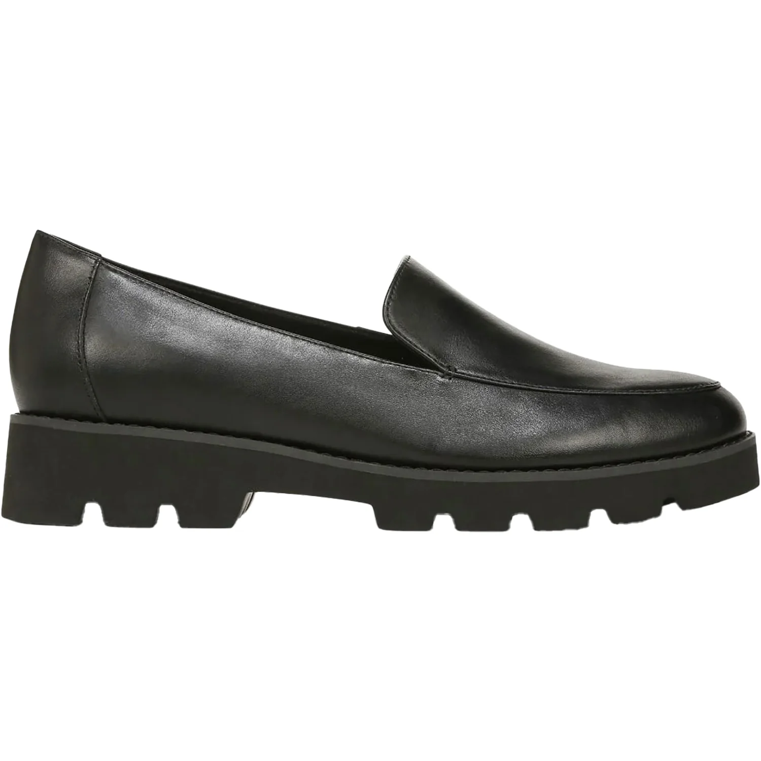 Vionic Kensley Women's Slip On Loafers Black Leather