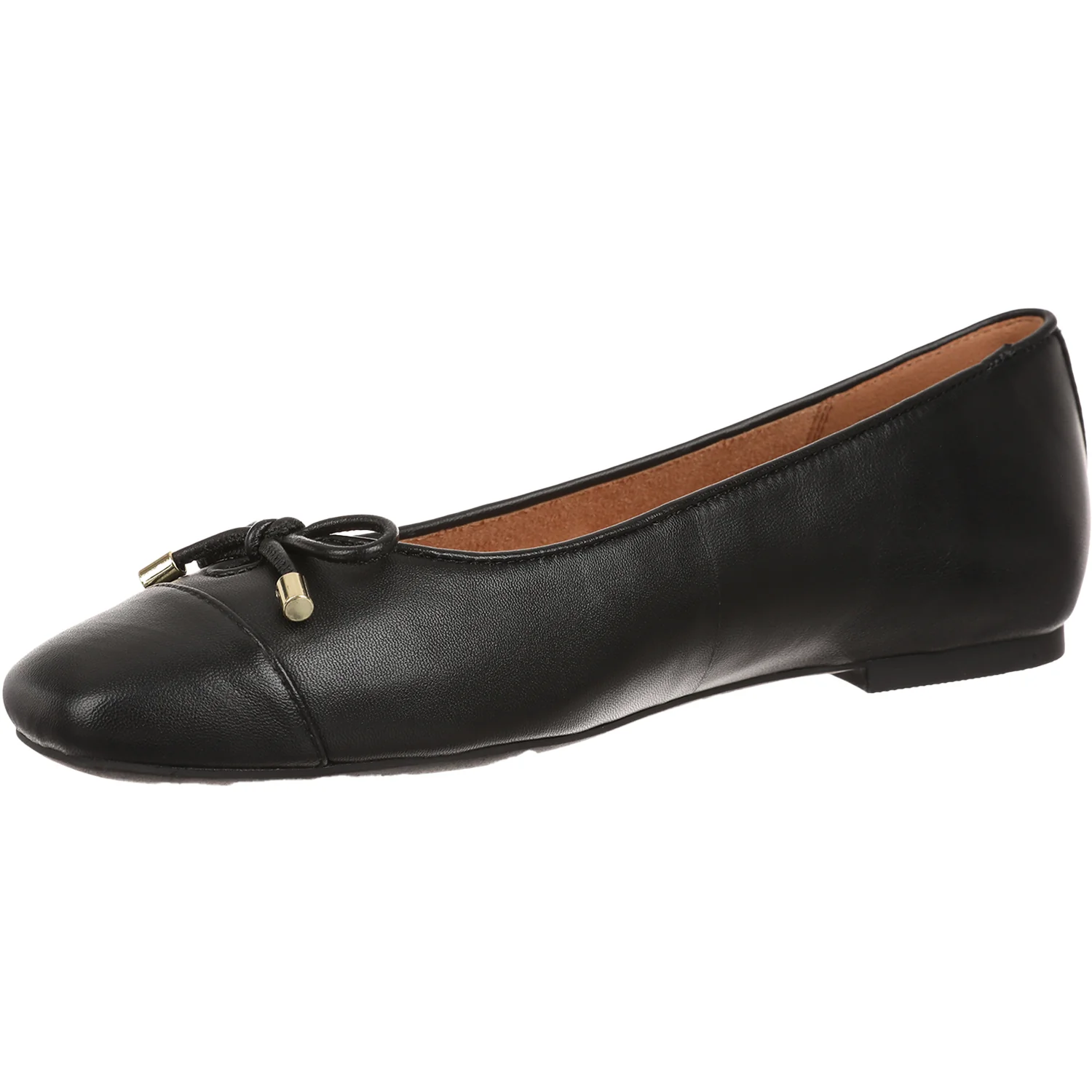 Vionic Klara Women's Slip On Flats Black Leather - Image 3