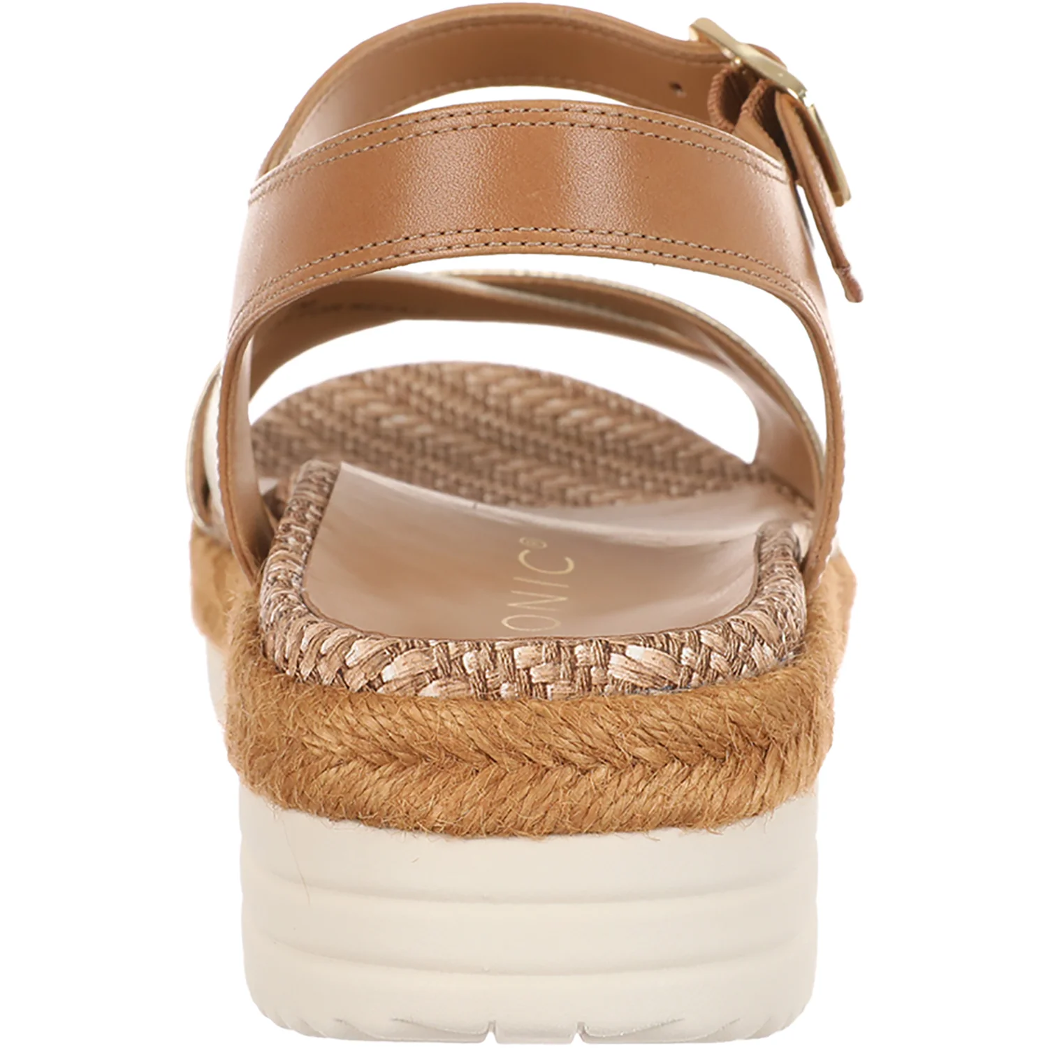 Vionic Mar Women's Dress Sandals Camel/Gold Leather - Image 5
