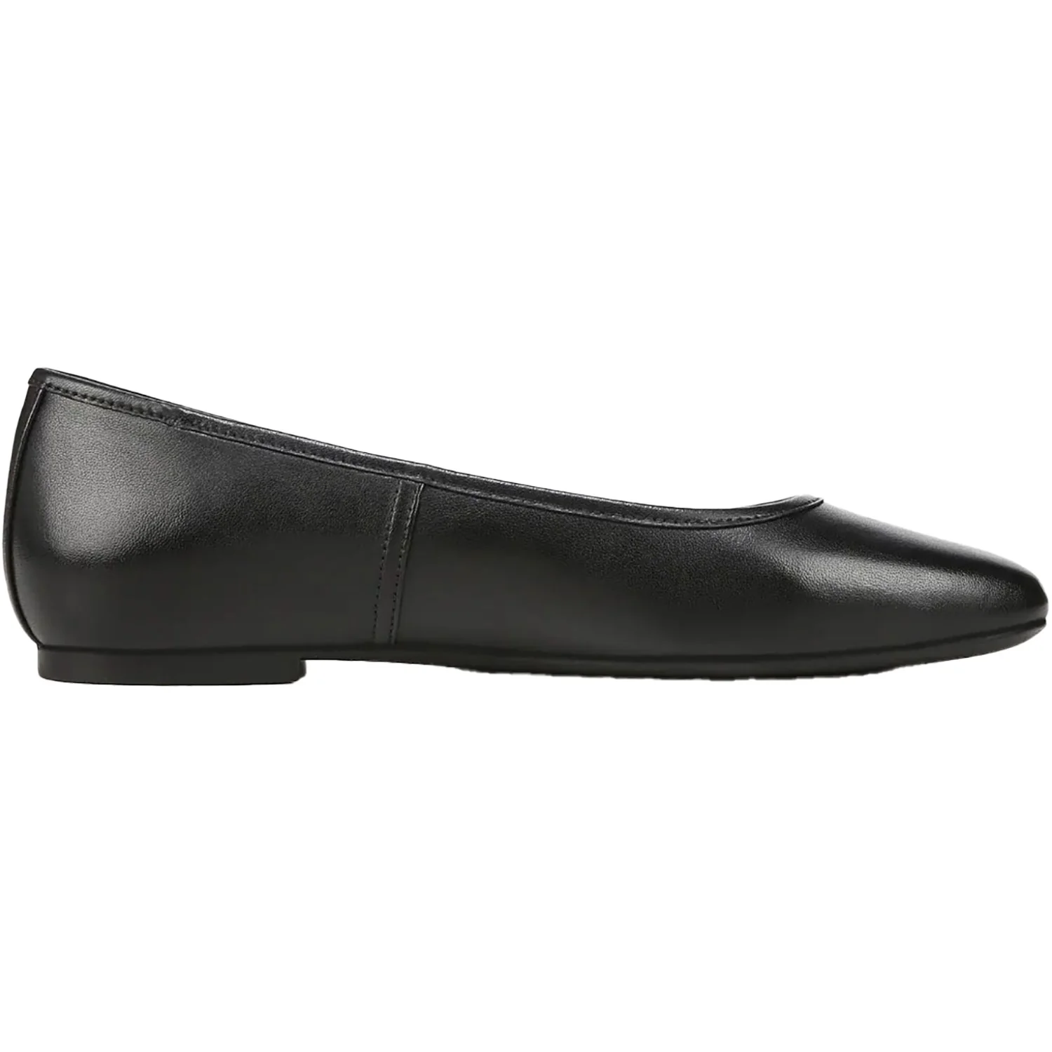 Vionic Orinda Women's Ballerina Flats Black Leather