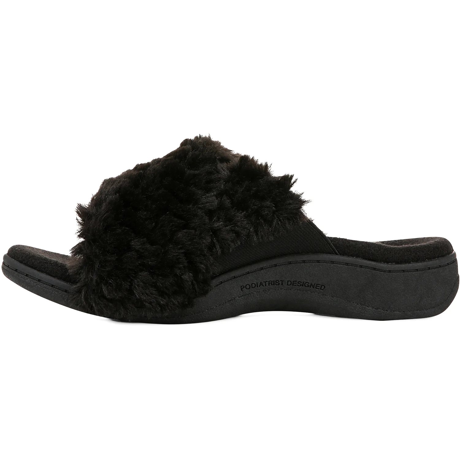 Vionic Relax II Women's Slippers Black Shearling - Image 3