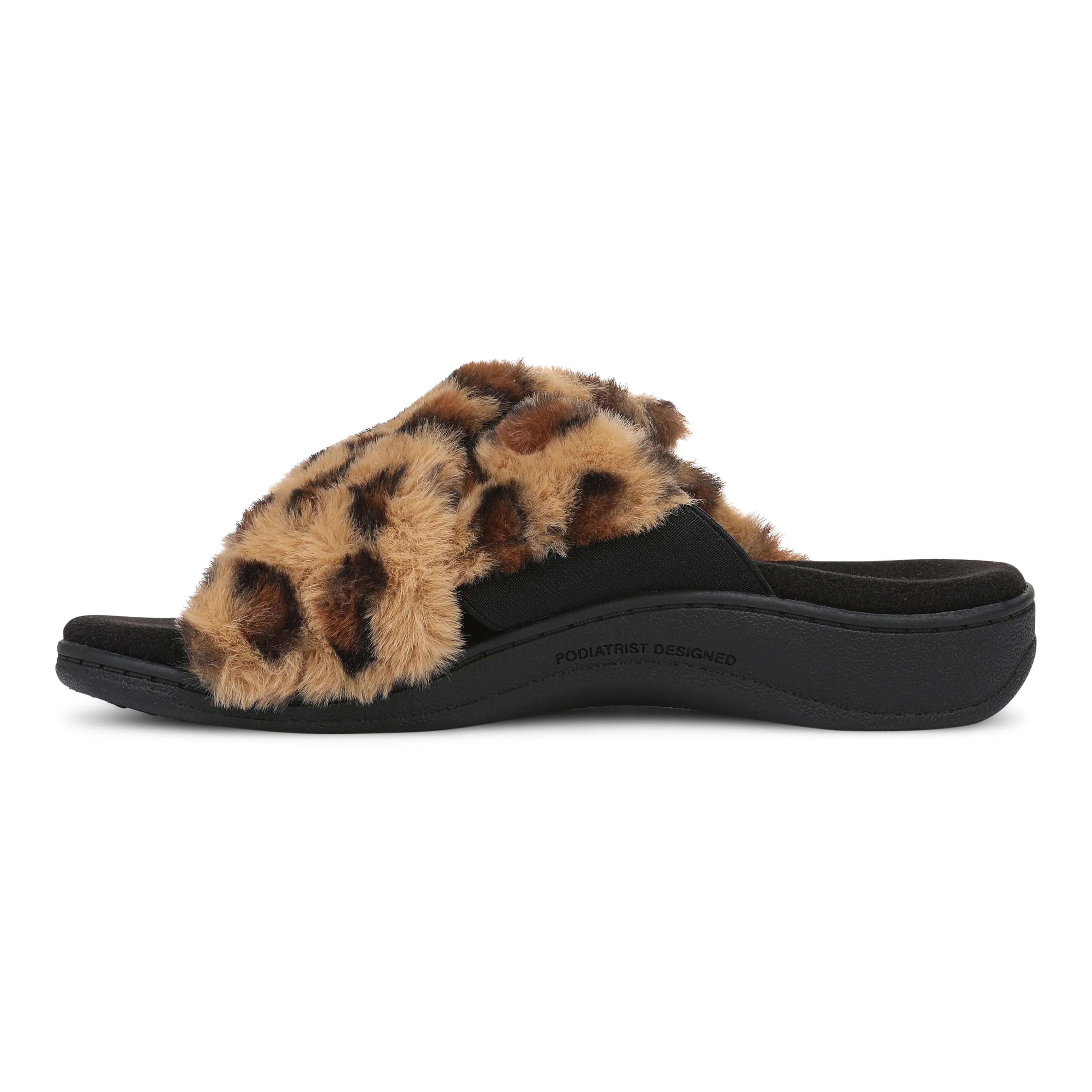 Vionic Relax II Women's Open Back Slippers Brown Multi - Image 3