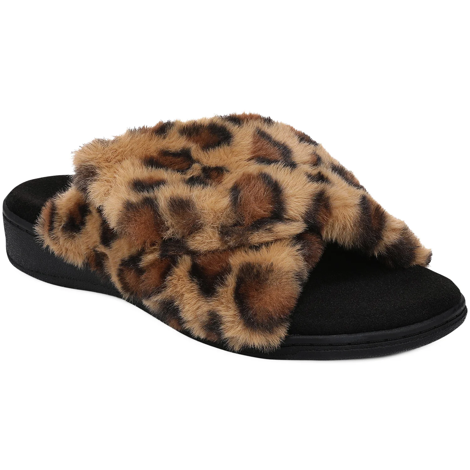 Vionic Relax II Women's Open Back Slippers Brown Multi - Image 5