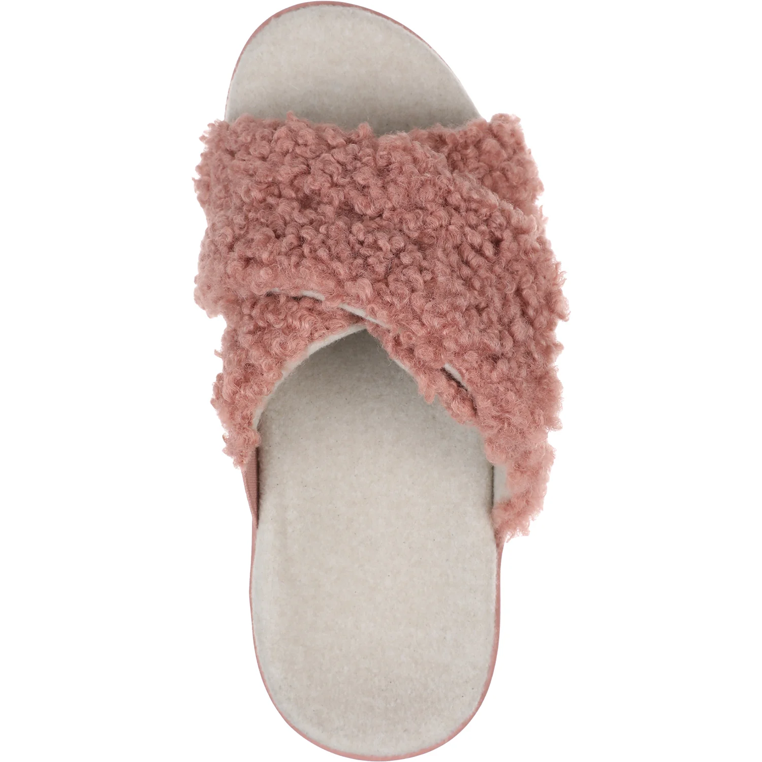 Vionic Relax II Women's Slippers Cinder Rose Shearling - Image 2