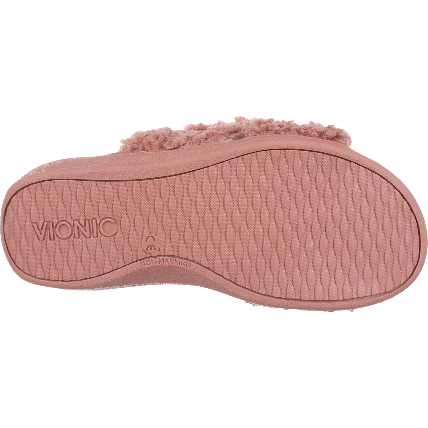 Vionic Relax II Women's Slippers Cinder Rose Shearling - Image 4