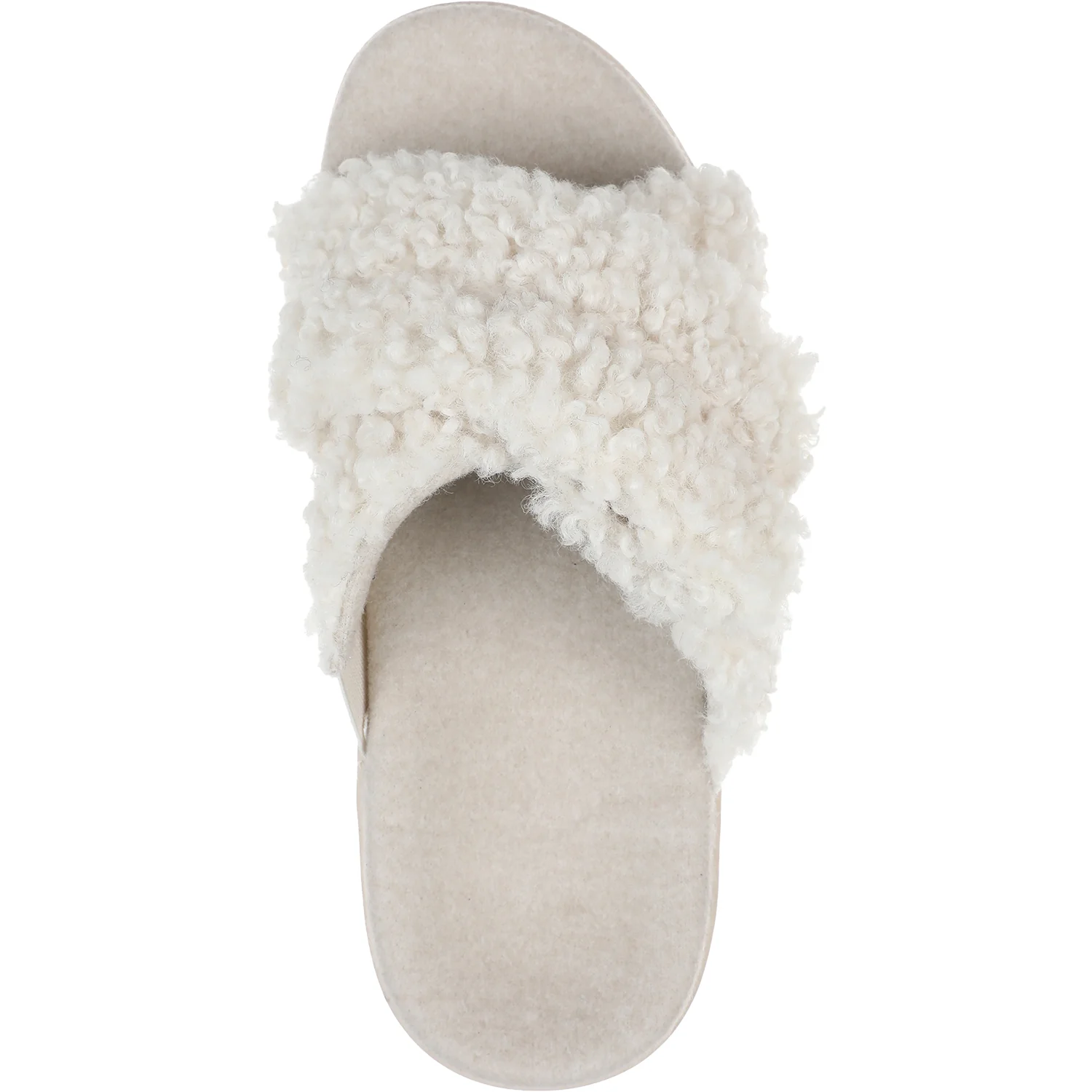 Vionic Relax II Women's Slippers Cream Shearling - Image 2