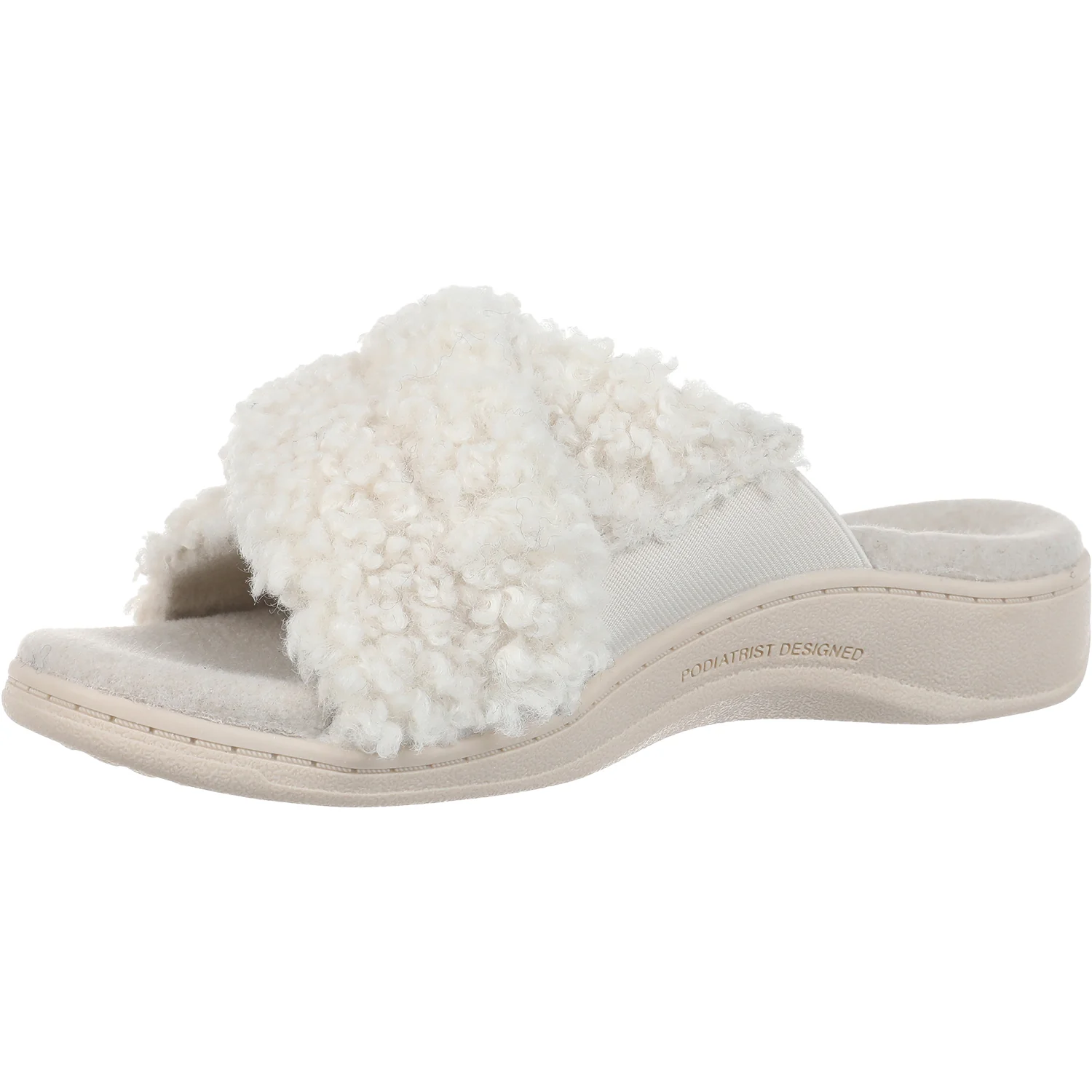 Vionic Relax II Women's Slippers Cream Shearling - Image 3