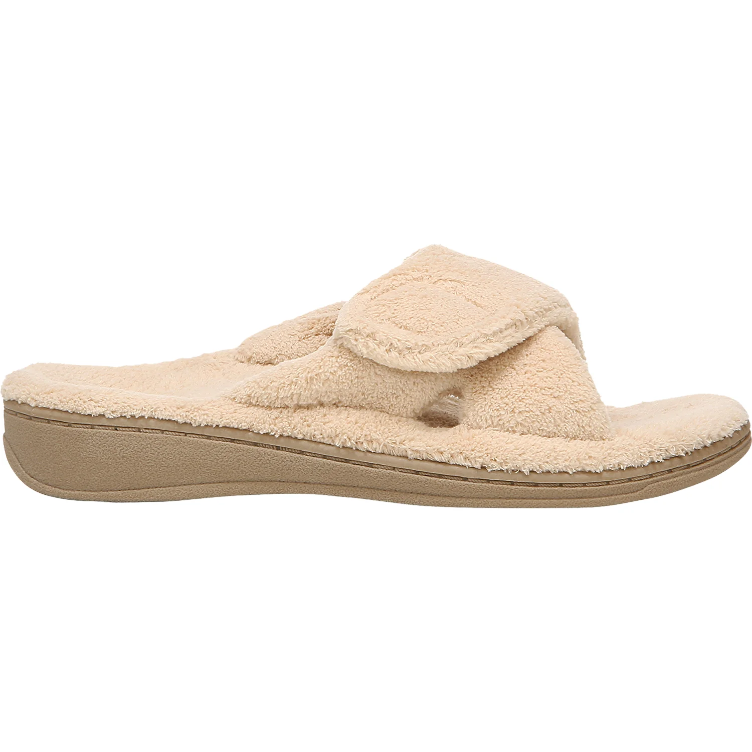 Vionic Relax Women's Slippers Tan Terrycloth