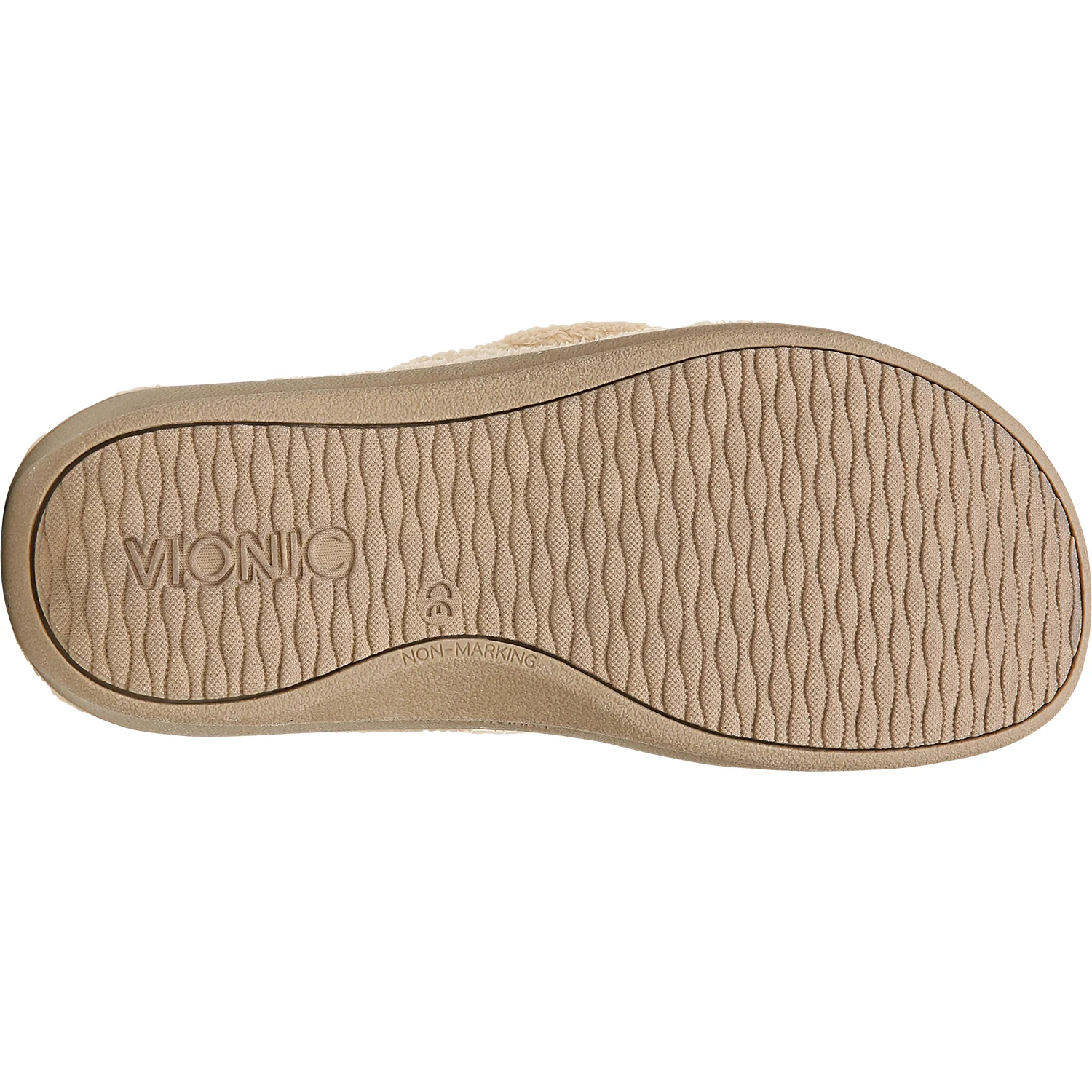 Vionic Relax Women's Slippers Tan Terrycloth - Image 4