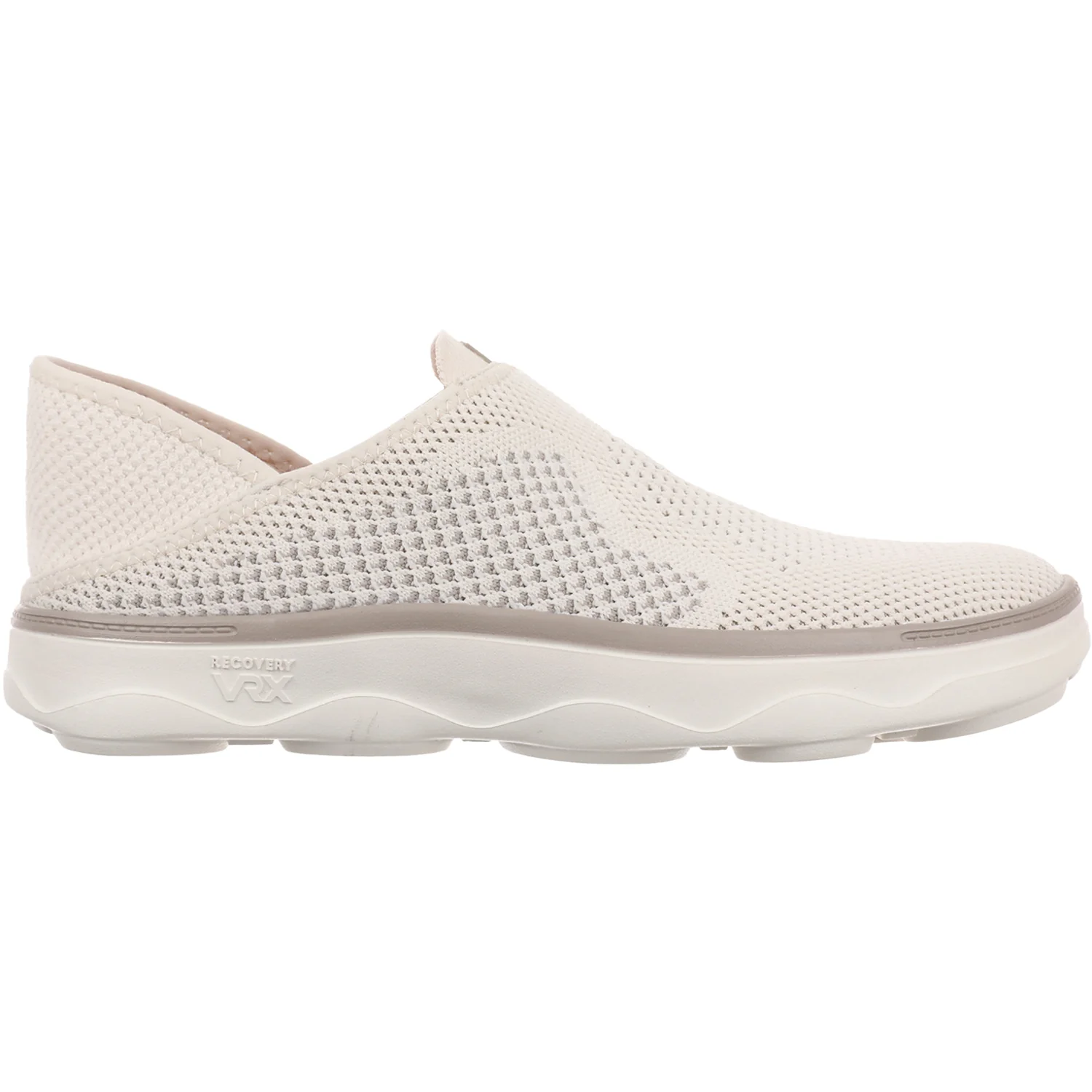 Vionic Sage Rx Stretch Knit Women's Athletic Athleisure Shoes Slip Ons Cream