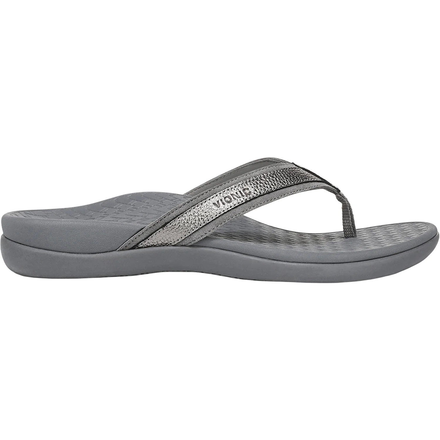 Vionic Tide 20 Women's Thong Sandals Pewter