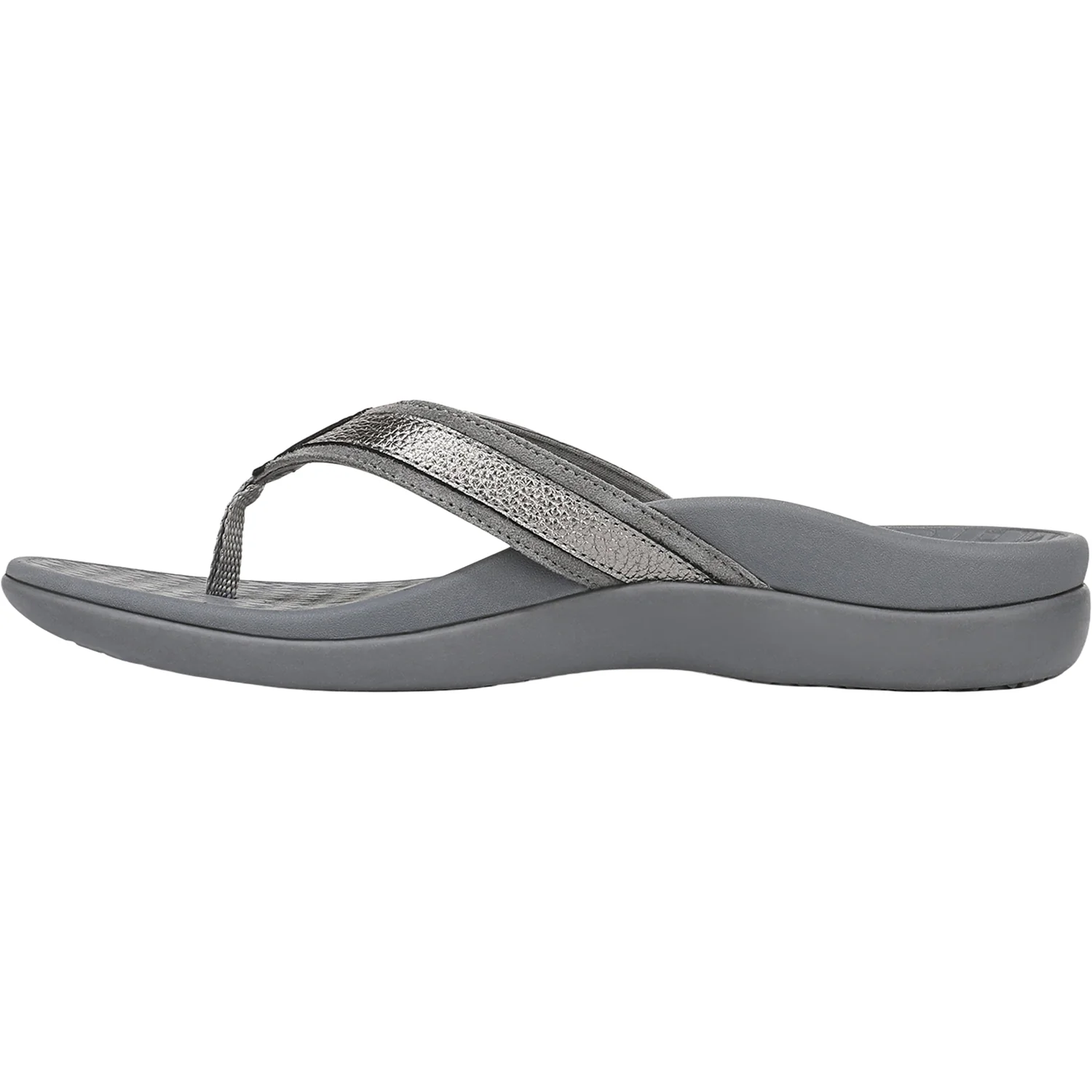 Vionic Tide 20 Women's Thong Sandals Pewter - Image 3