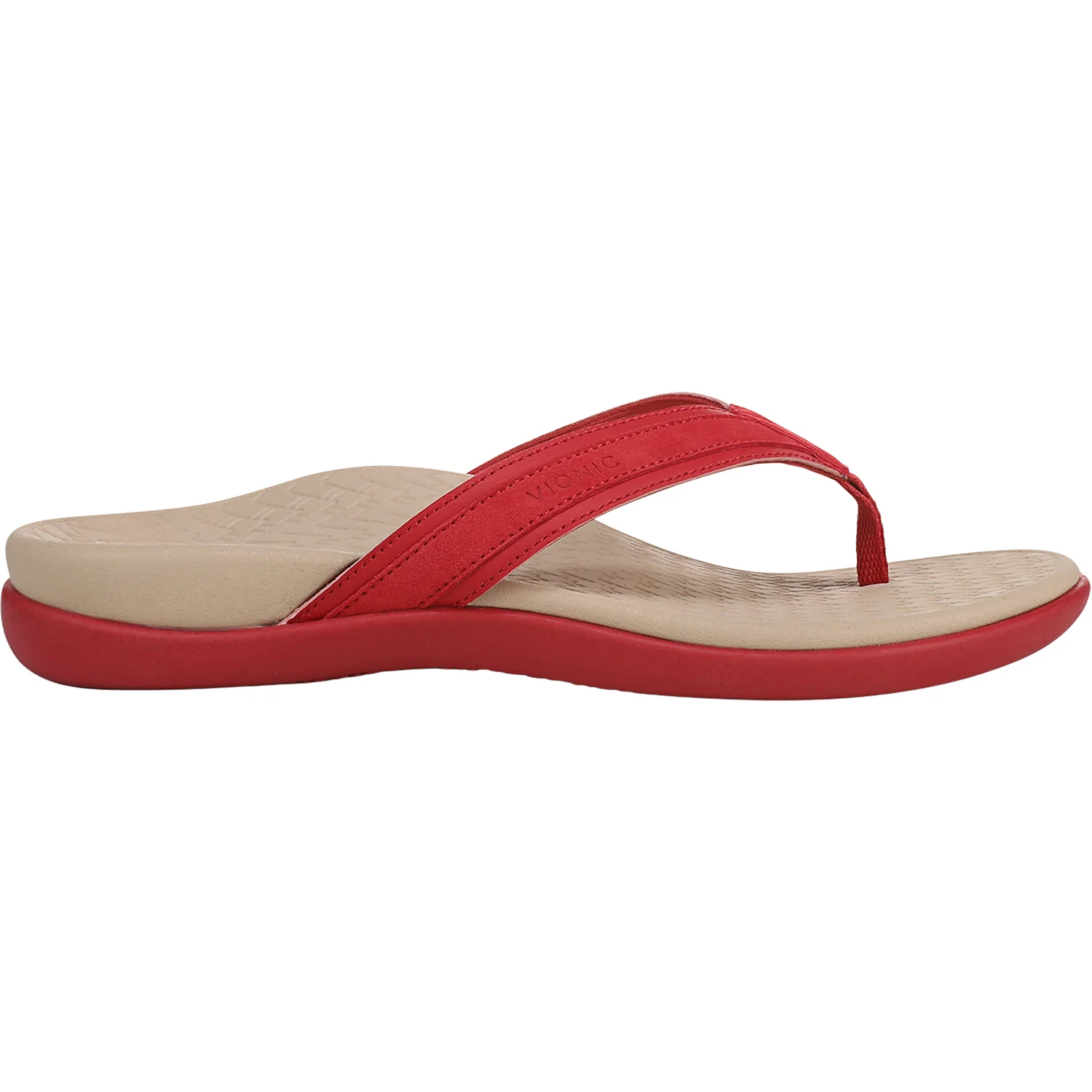 Vionic Tide 20 Women's Thong Sandals Varsity Red