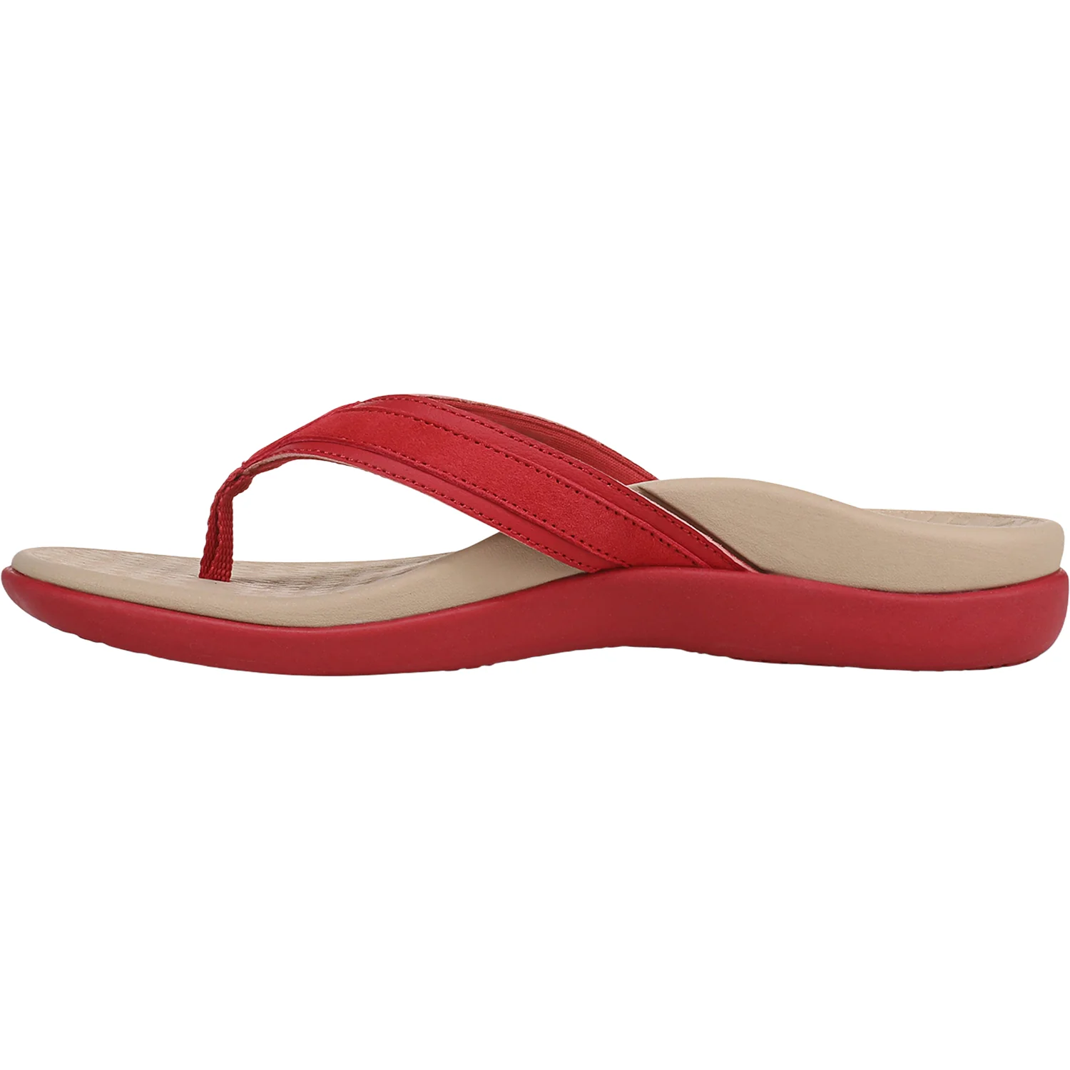 Vionic Tide 20 Women's Thong Sandals Varsity Red - Image 3