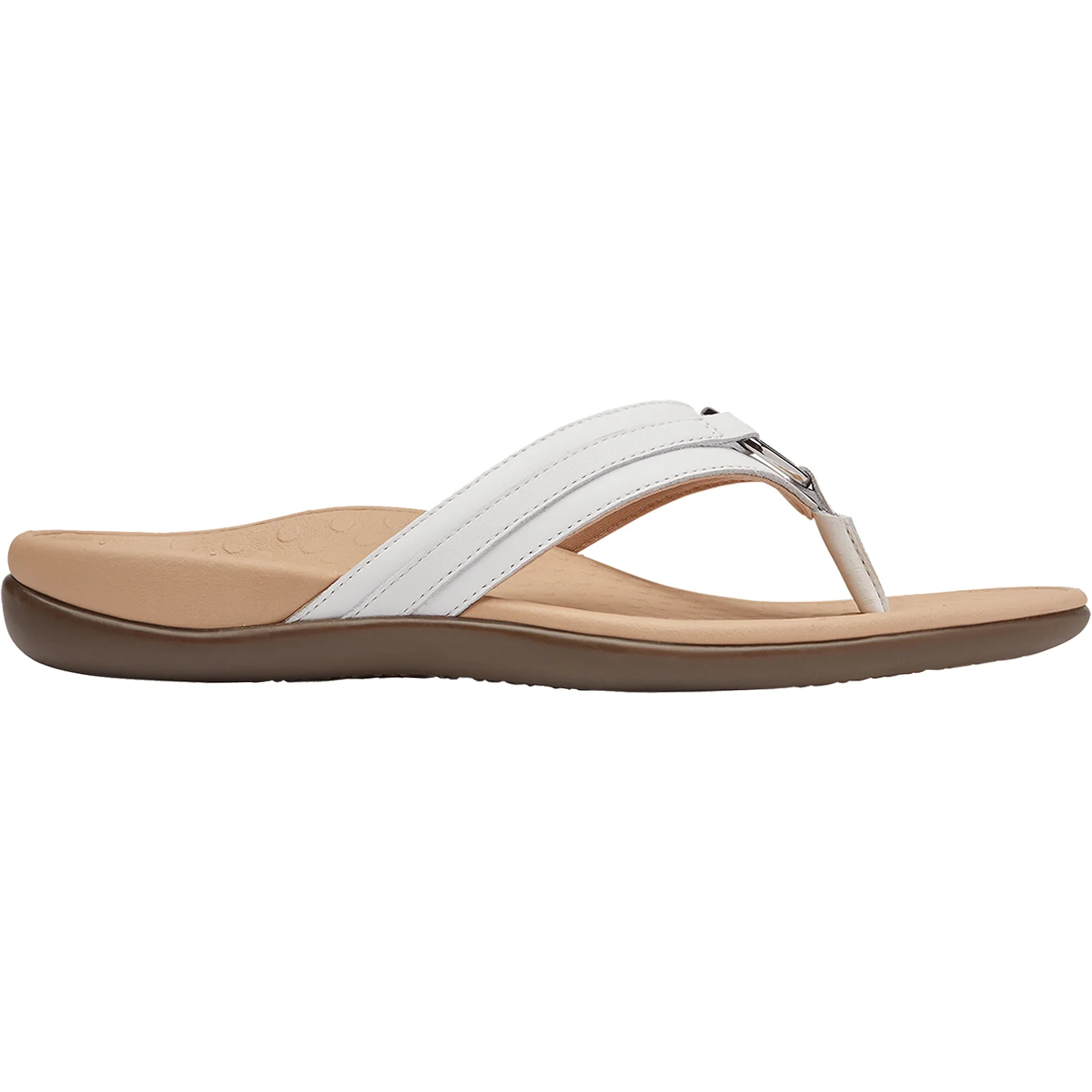 Vionic Tide Aloe Women's Sandals White Leather