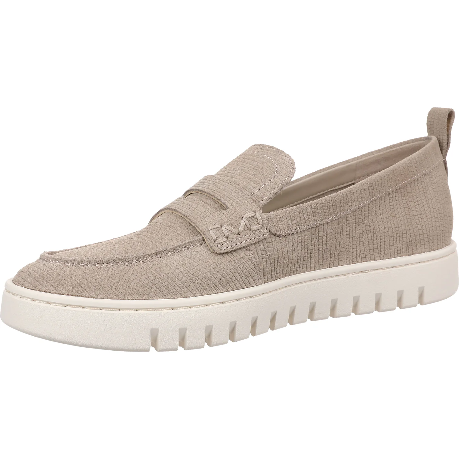 Vionic Uptown Women's Slip Ons Cobblestone Suede - Image 3